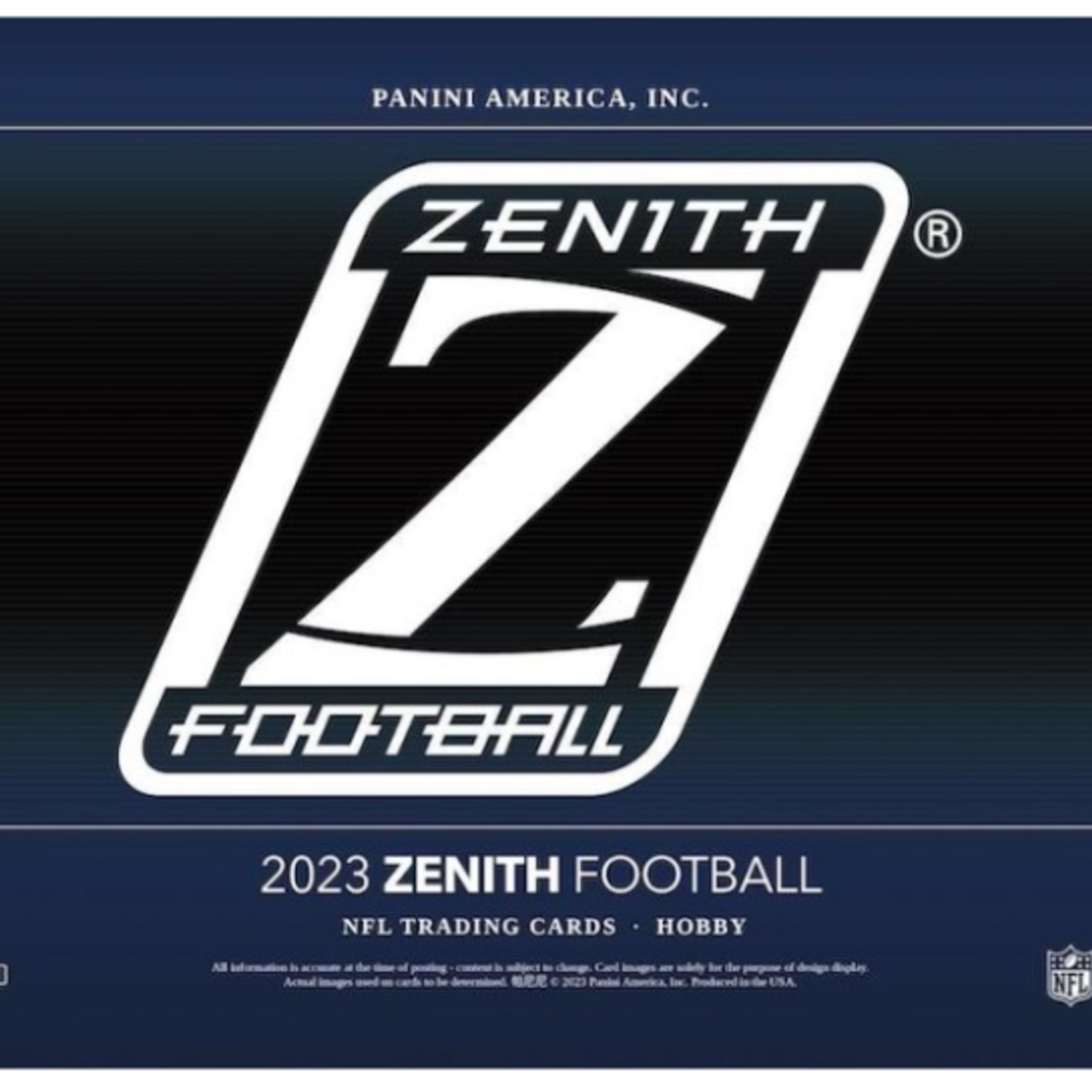 Panini 2023 Panini Zenith Football Hobby