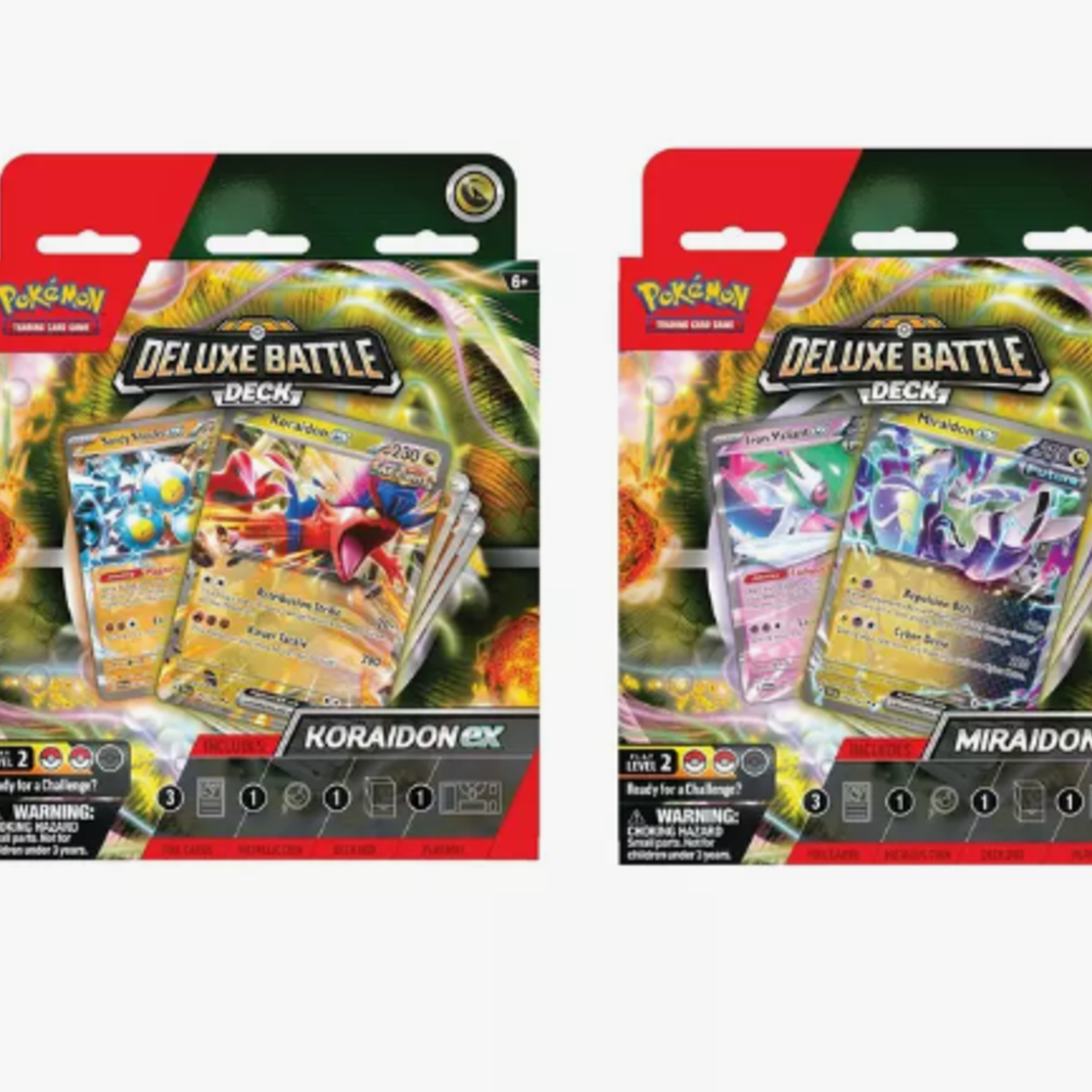 Pokemon POKEMON TCG: DELUXE BATTLE DECKS: MIRAIDON EX AND KORAIDON EX