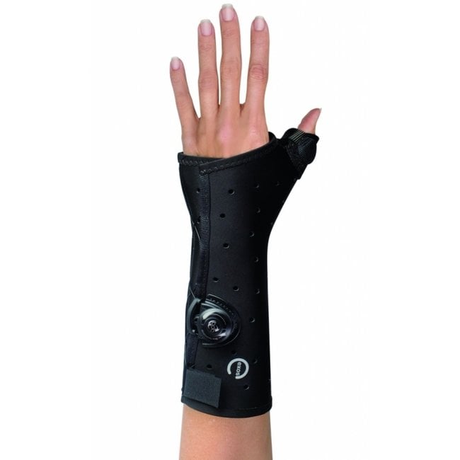 Exos thumb spica fracture brace black