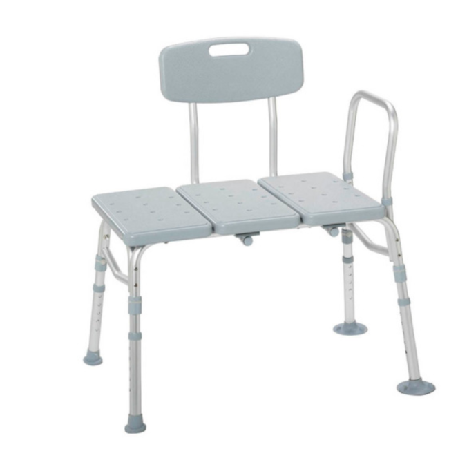 Drive Medical Tub Transfer Bench One Bracing