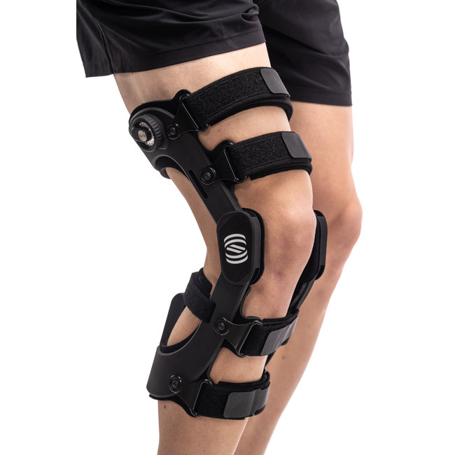 Spring Loaded Levitation Knee Brace, Right, "bionic" knee extension