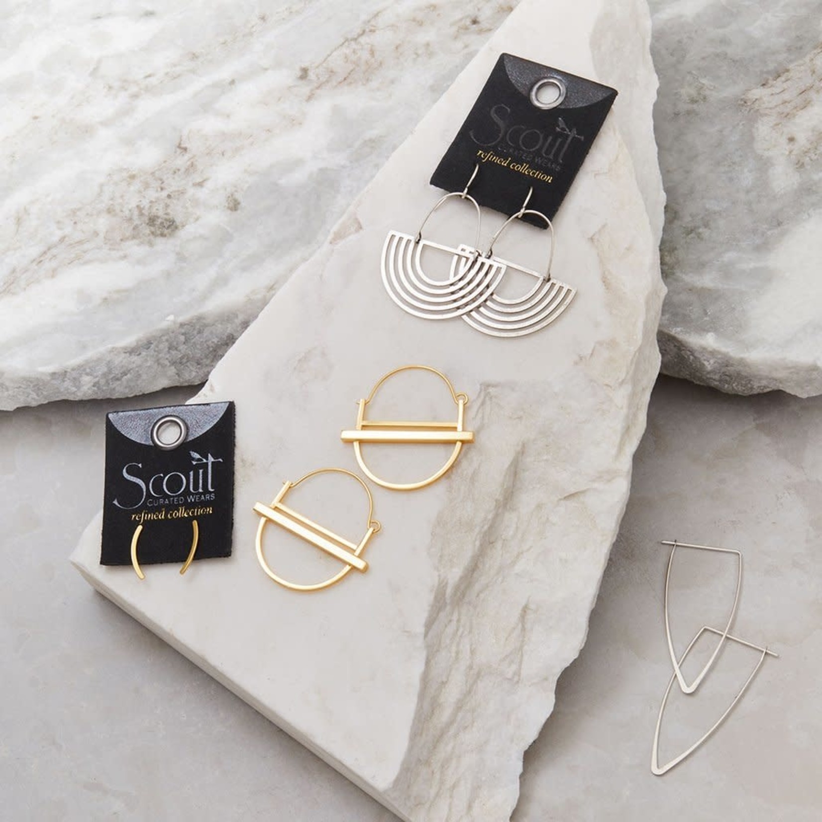 Scout Curated Wares Refined Earring Collection - Solar Rays