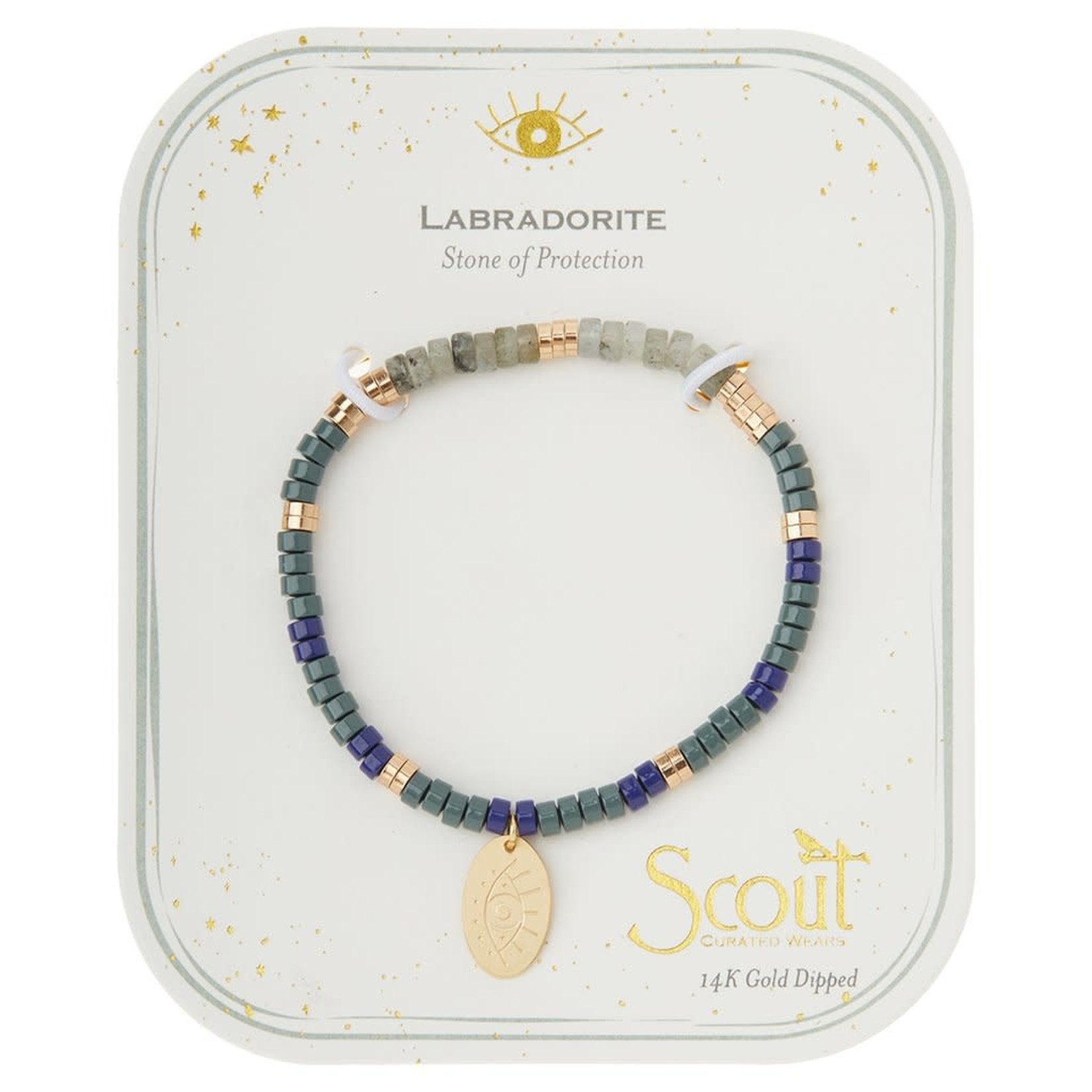 Scout Curated Wares Stone Intention Charm Bracelet