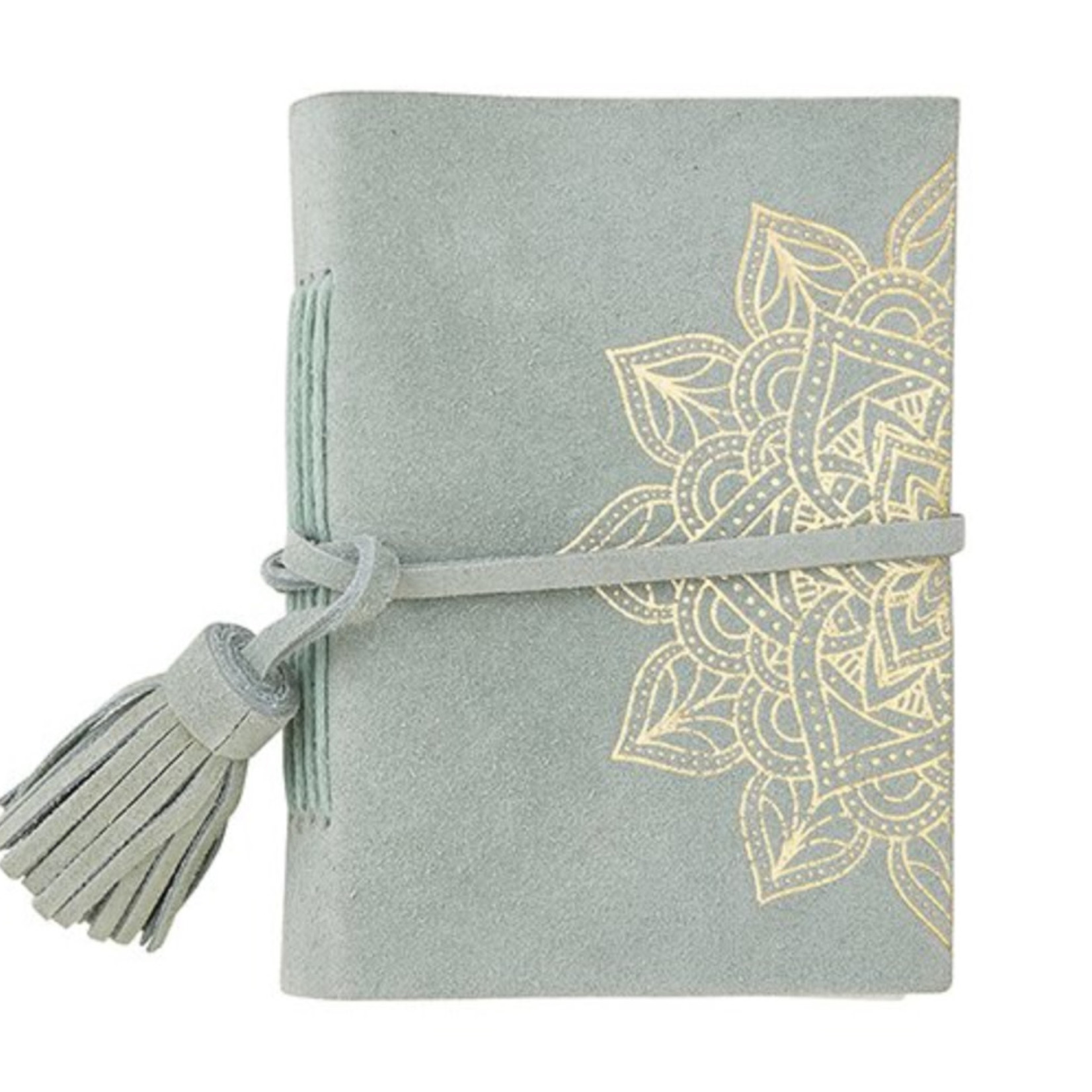 SB Designs Suede notebook - mist mandala