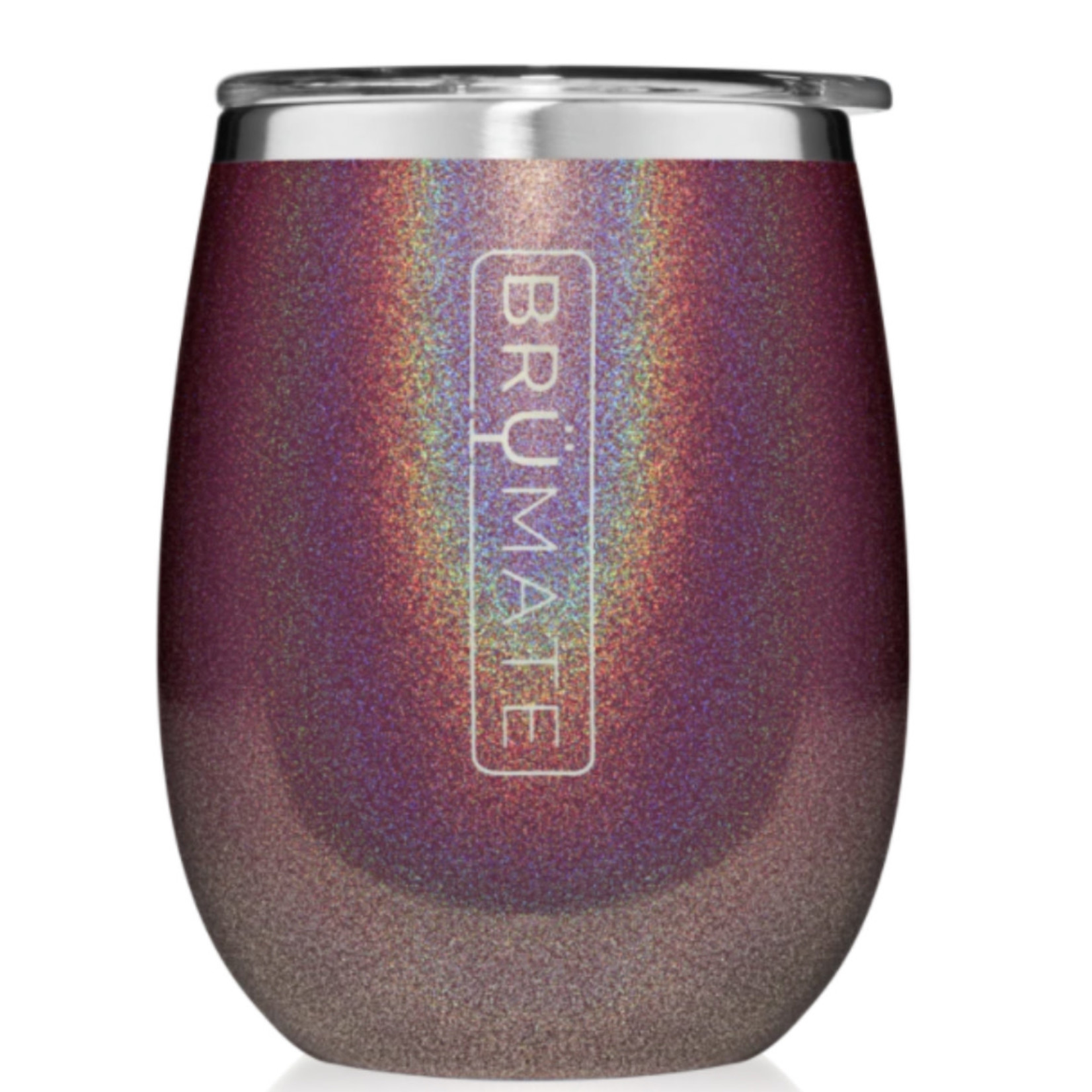 Glitter Blush - Uncork'd Wine Glass - by Brumate
