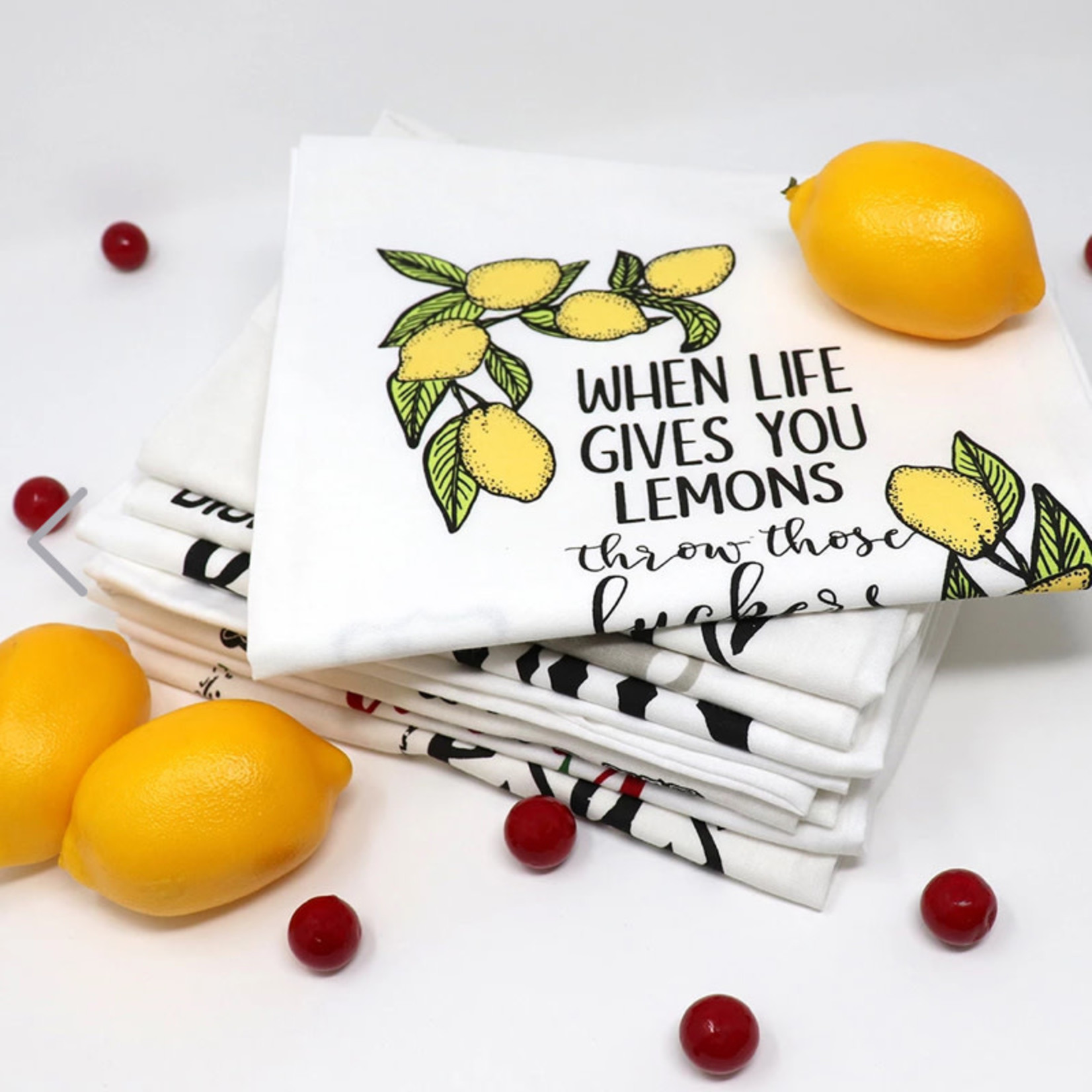 Twisted Wares When life gives you lemons towel