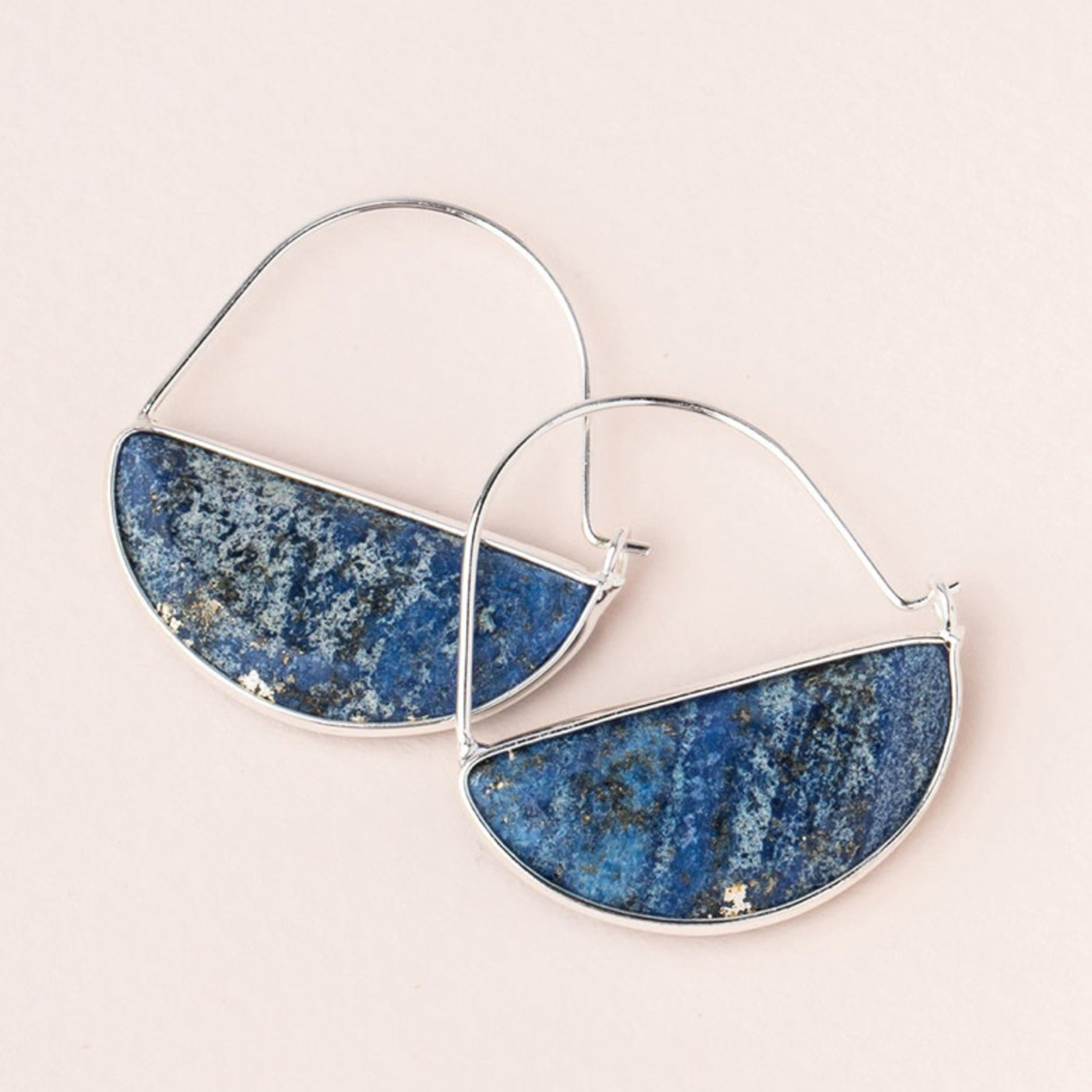 Scout Curated Wares Stone prism hoop earring