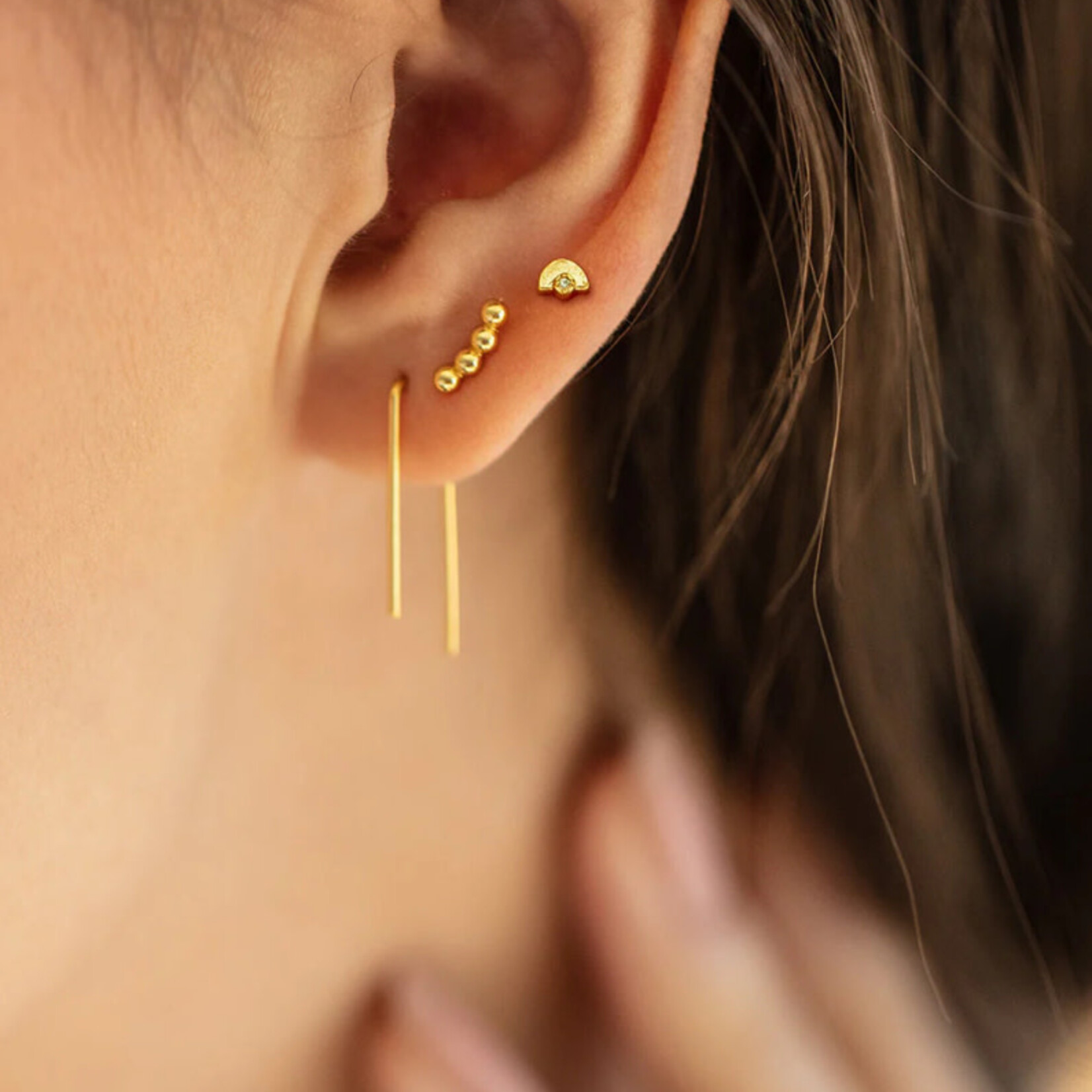 Scout Curated Wares Refined stud trio