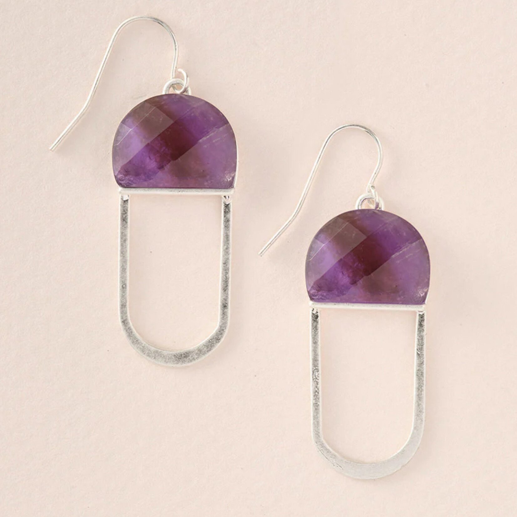 Scout Curated Wares Modern stone earring