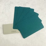 Le Typographe Le Typographe Rounded Corner Cards- Forest Green
