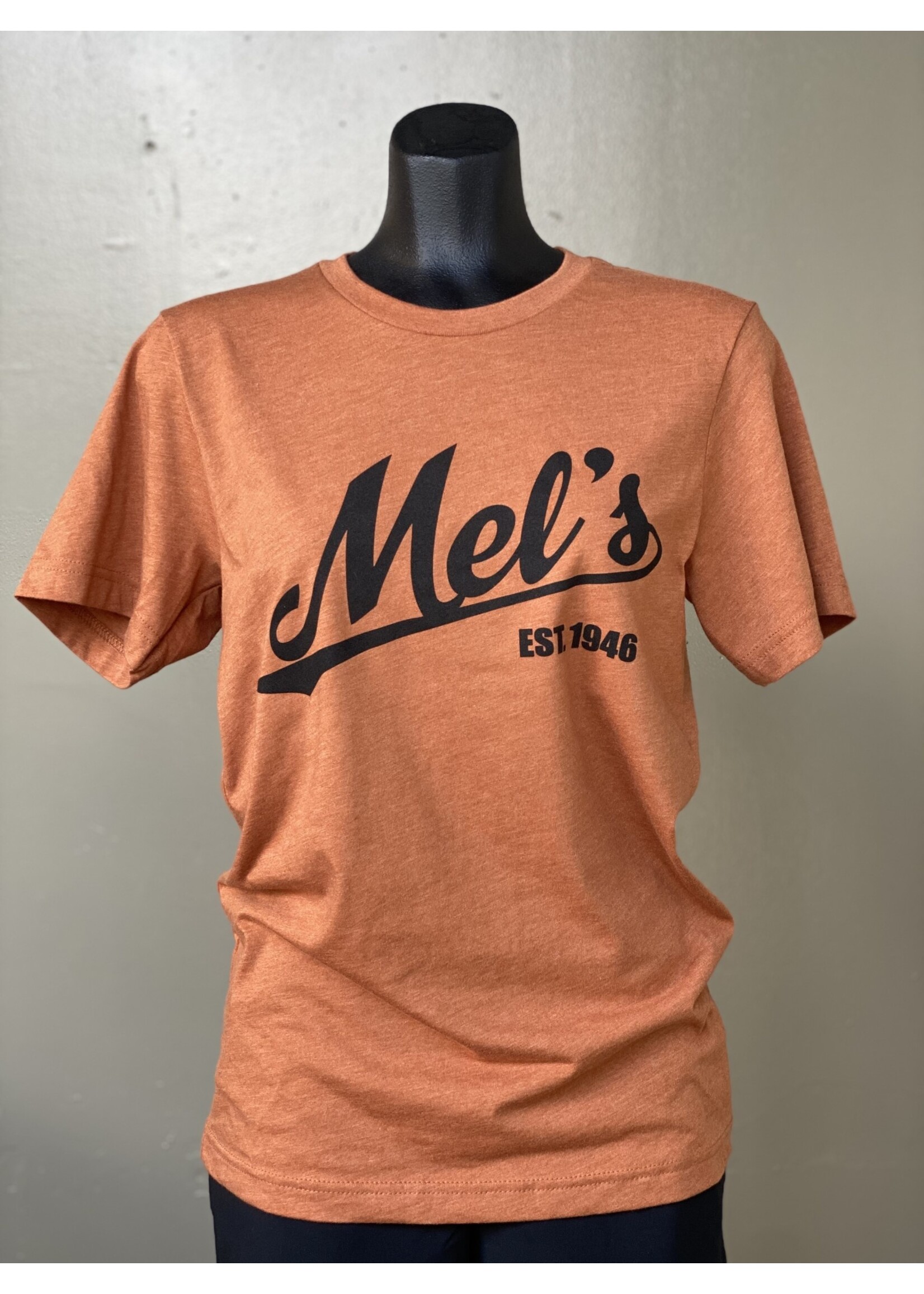 Mel's! Mel's Trading Post Script T-Shirt