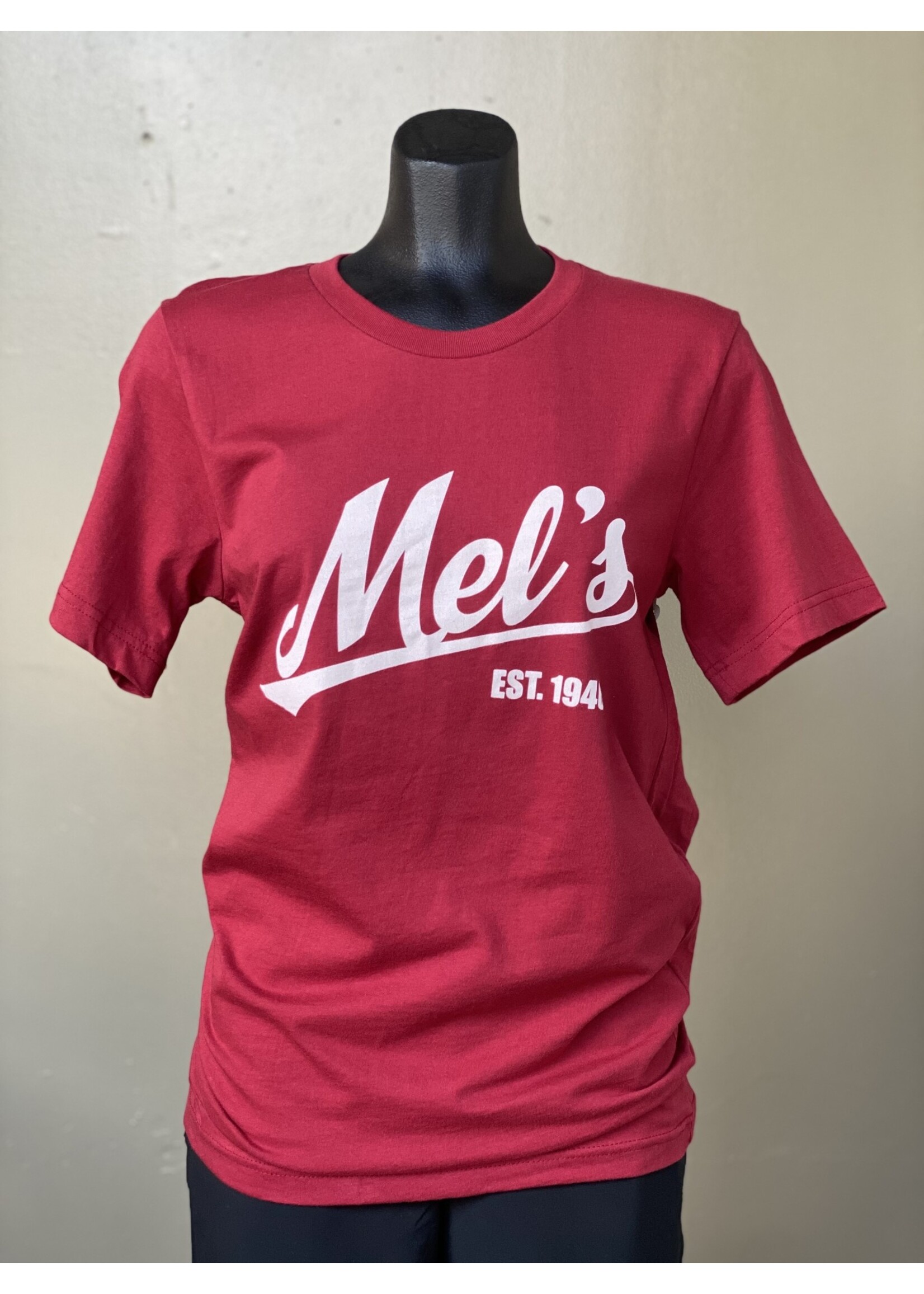Mel's! Mel's Trading Post Script T-Shirt