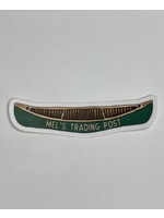 Mel's Canoe Sticker