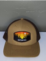 Mel's! Mel's Trading Post Northwoods Sunset Mesh Hat O/S