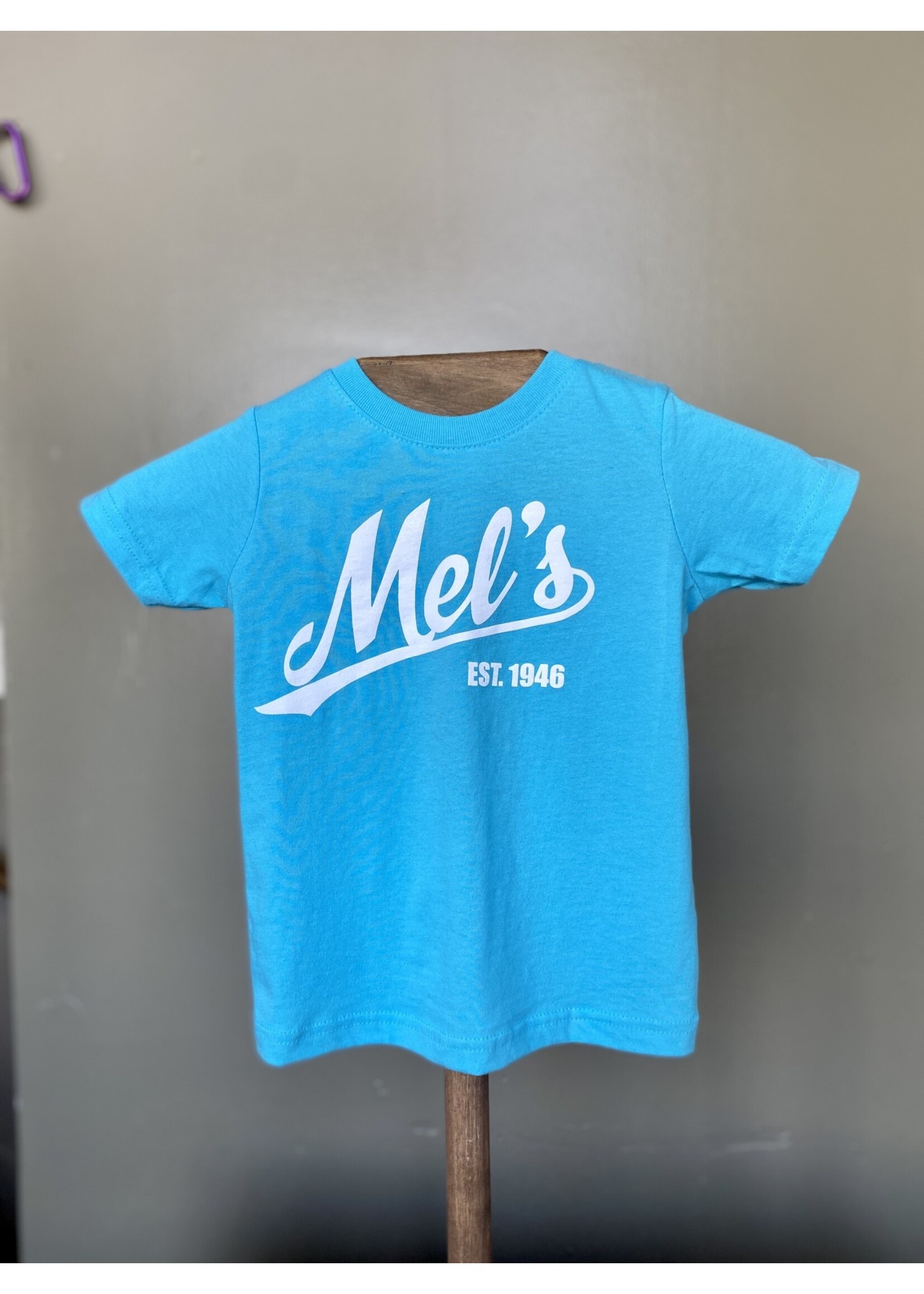 Mel's! Mel's Trading Post Toddler Script T-Shirt