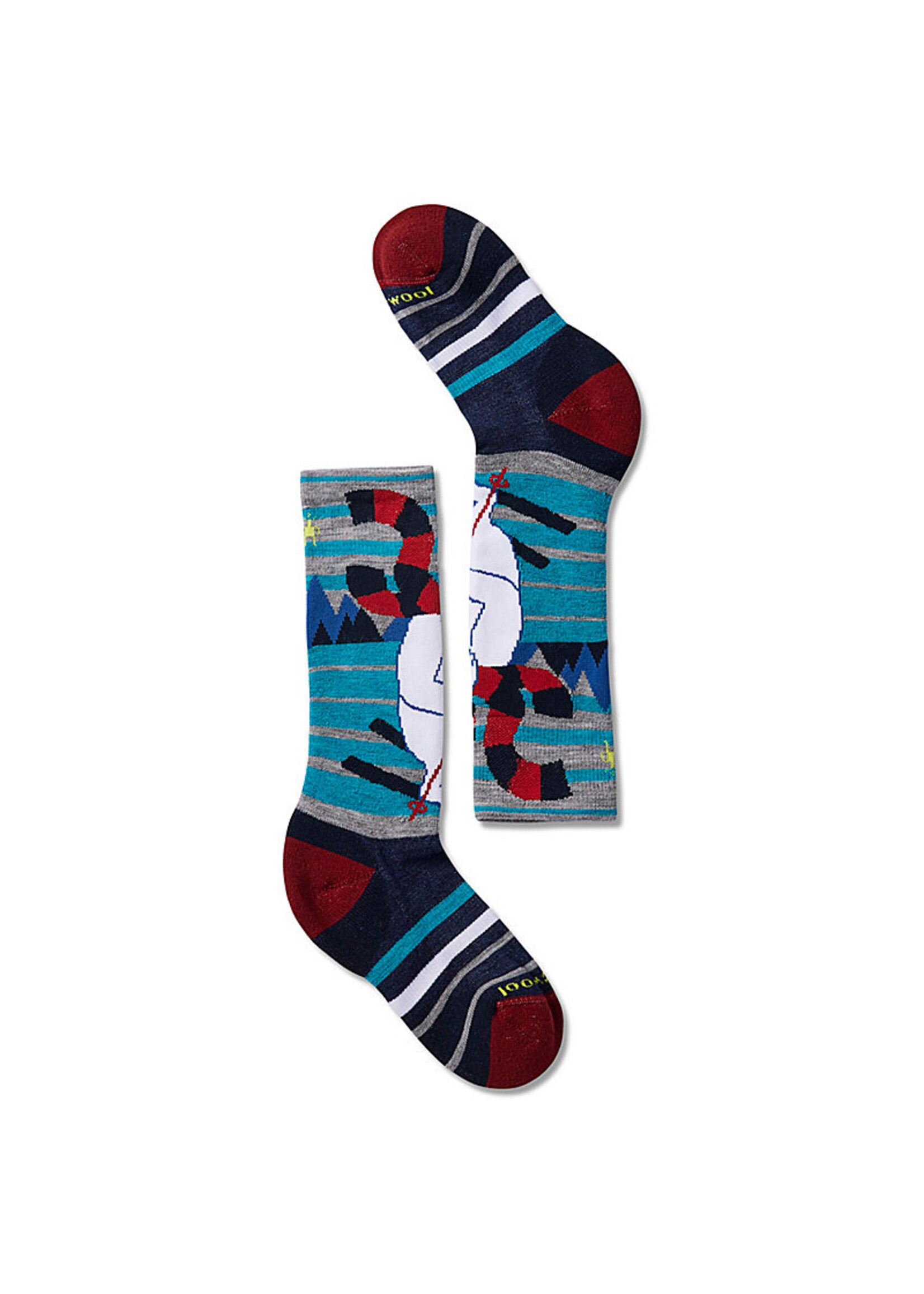 Smartwool Smartwool Kids' Wintersport Full Cushion Yeti Pattern Over The Calf Socks