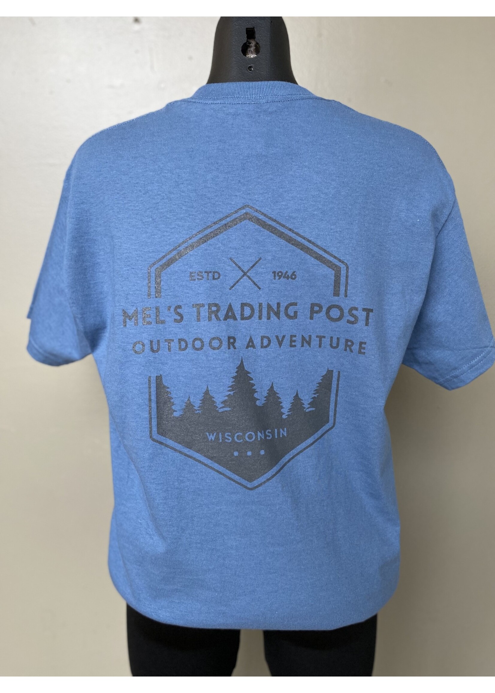 Mel's! Mel's Trading Post Outdoor Adventure T-Shirt