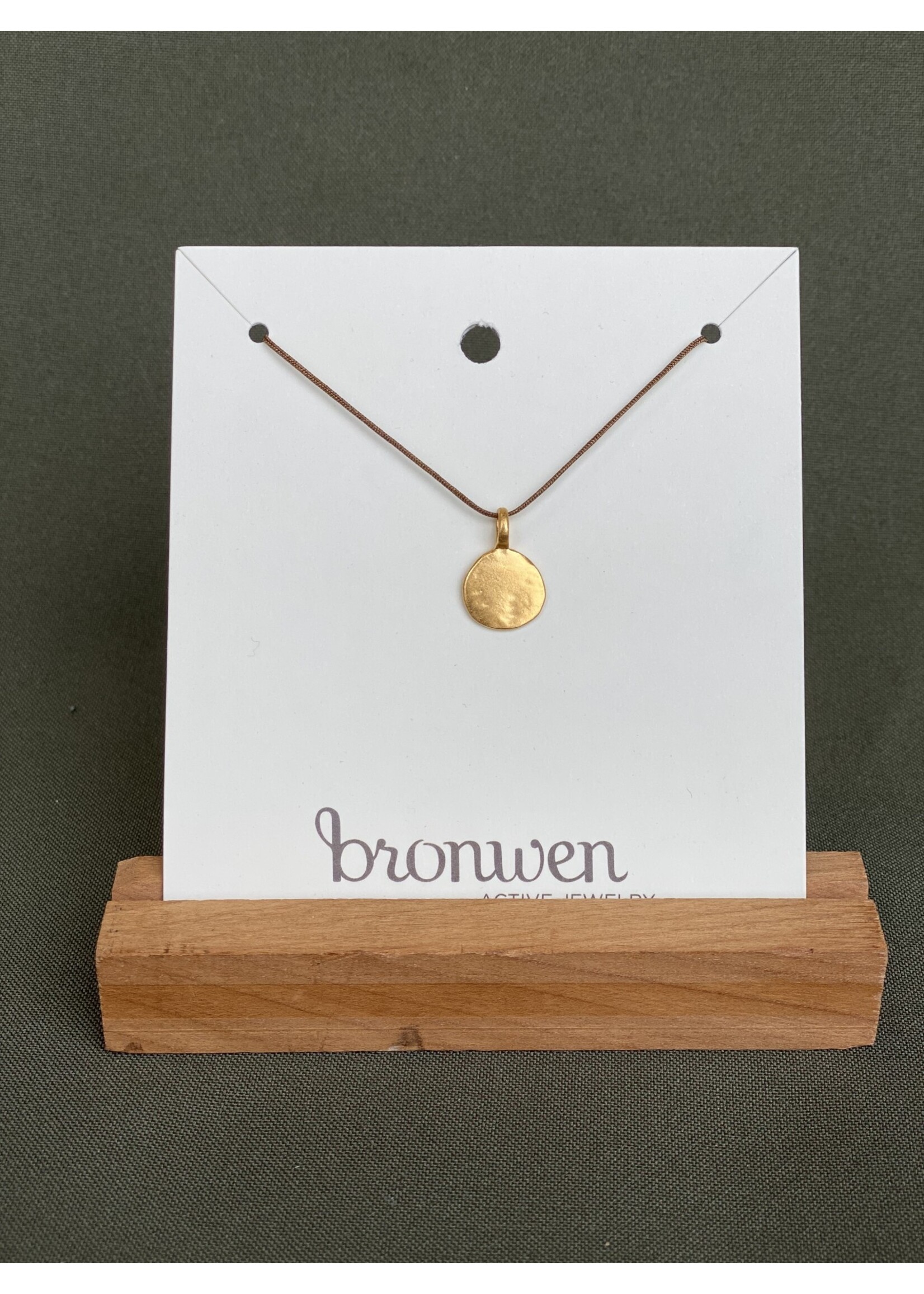 Bronwen Bronwen Tiny Charm Necklace Disc
