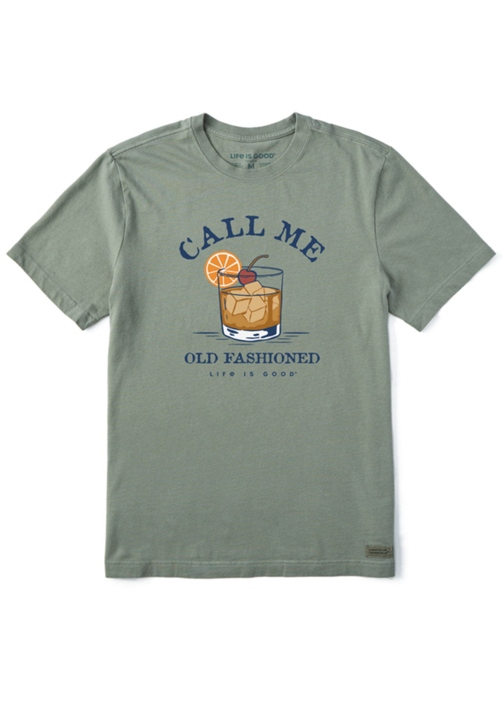 Life Is Good Life Is Good M's Called Me Old Fashioned Short Sleeve Tee