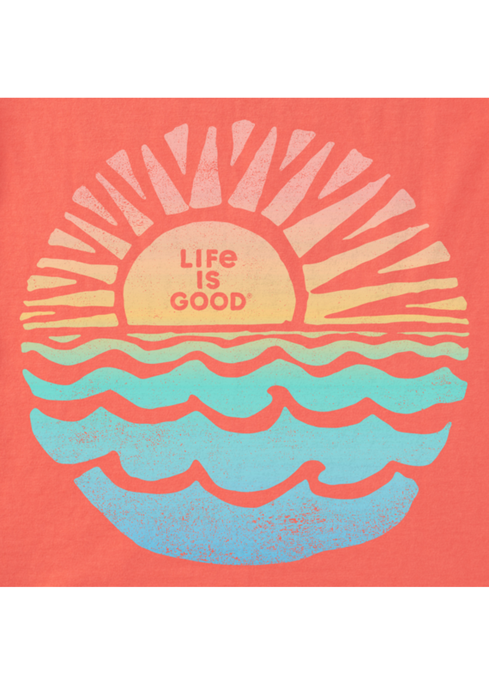 Life Is Good Life Is Good W's Sun Sea Short Sleeve Tee