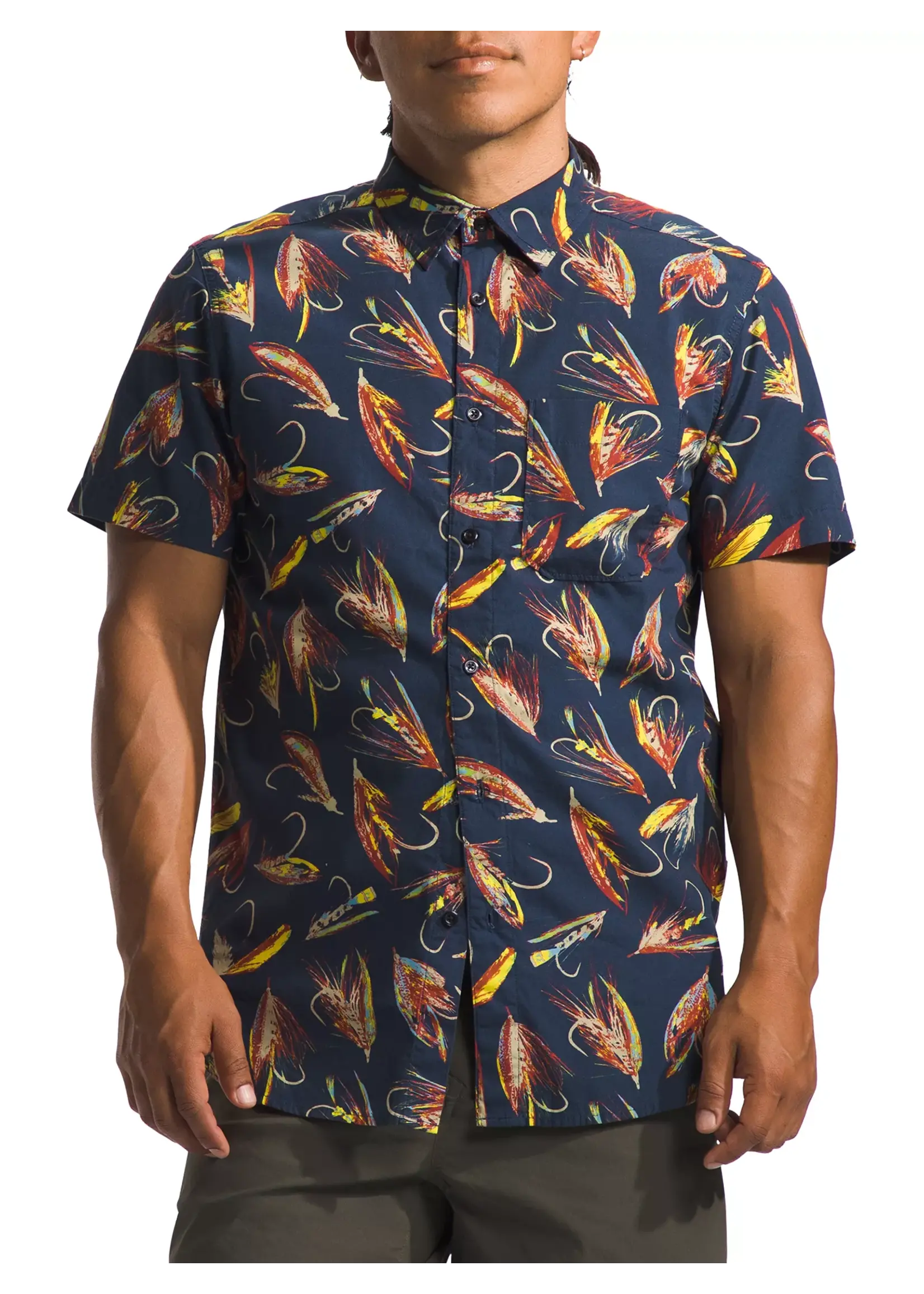 North Face North Face M's S/S Baytrail Pattern Shirt