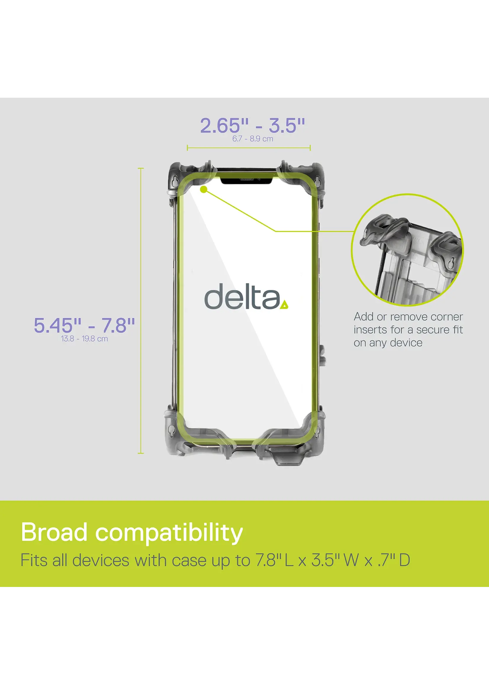 Delta Deluxe Hefty+ Phone Holder