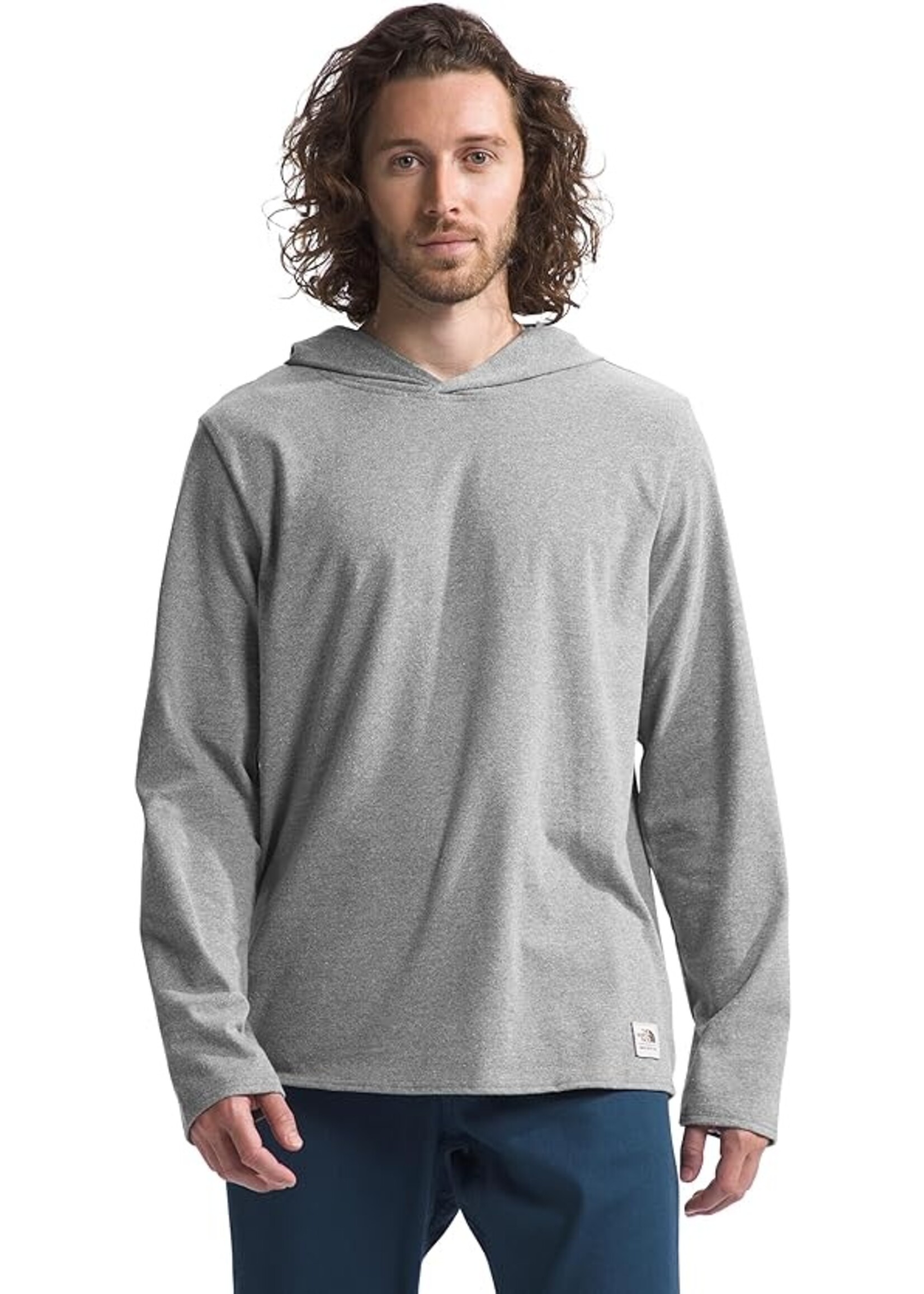 North Face North Face M's L/S Heritage Patch Hoodie Tee