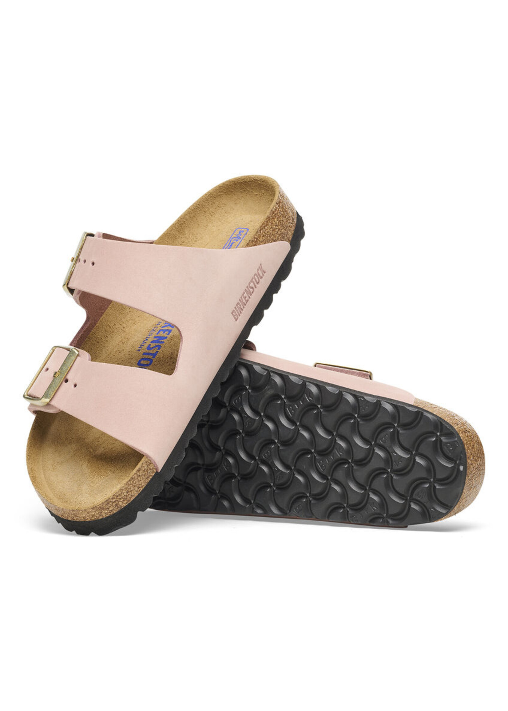 Birkenstock Birkenstock Arizona Soft Footbed Nubuck Leather