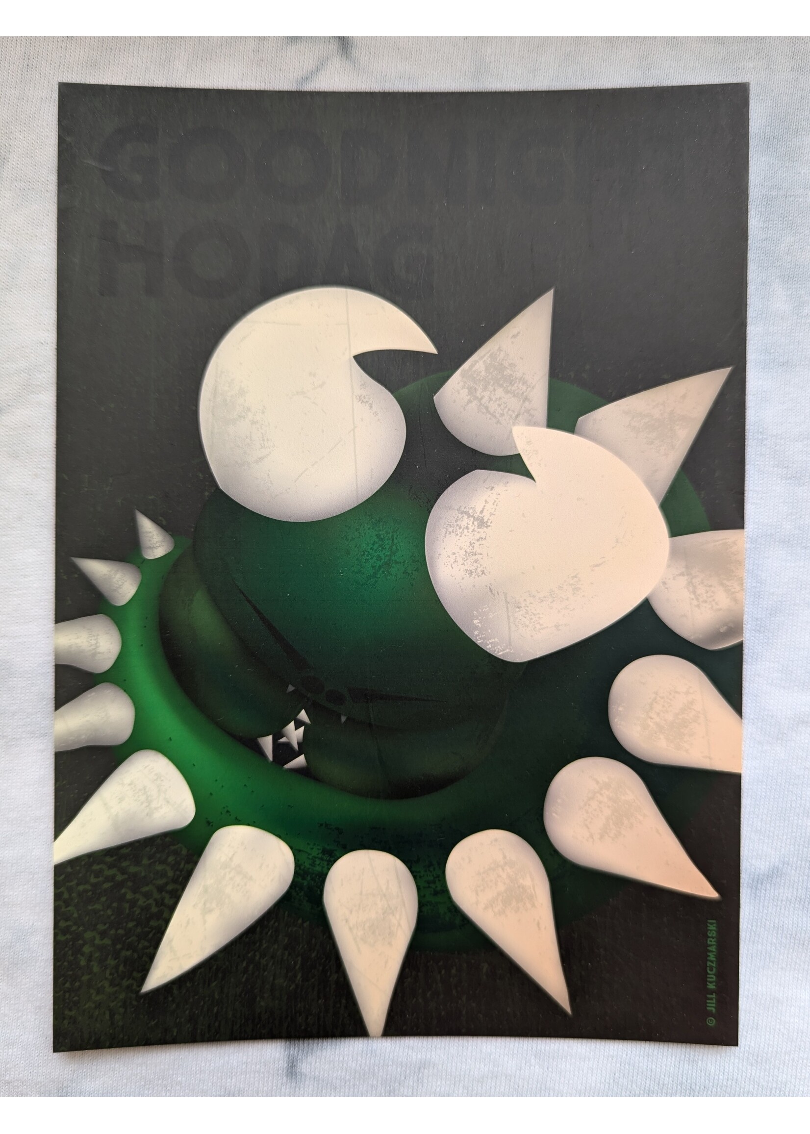 Happy the Hodag Happy Hodag Goodnight Postcard