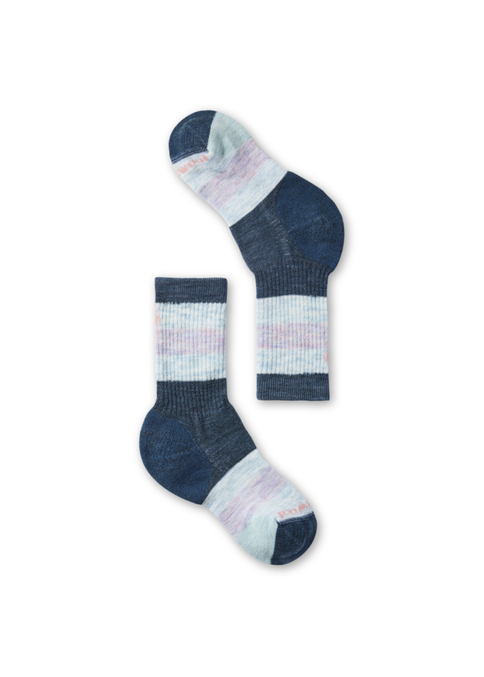 Smartwool Smartwool Kid's Hike Striped Crew Socks