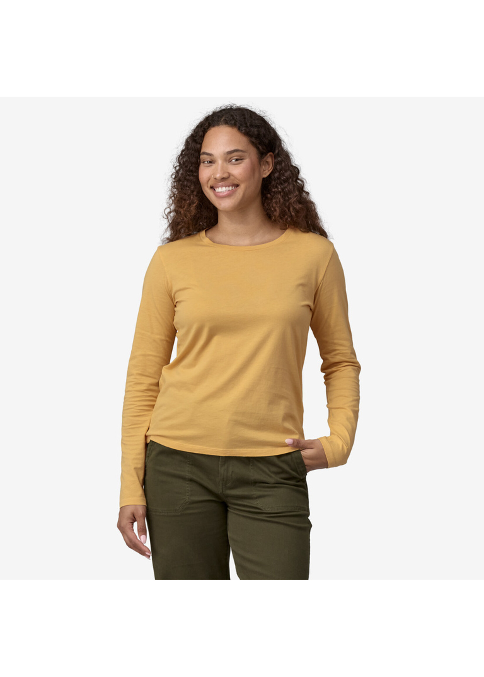 Patagonia Patagonia W's L/S Regenerative Organic Cotton Tee