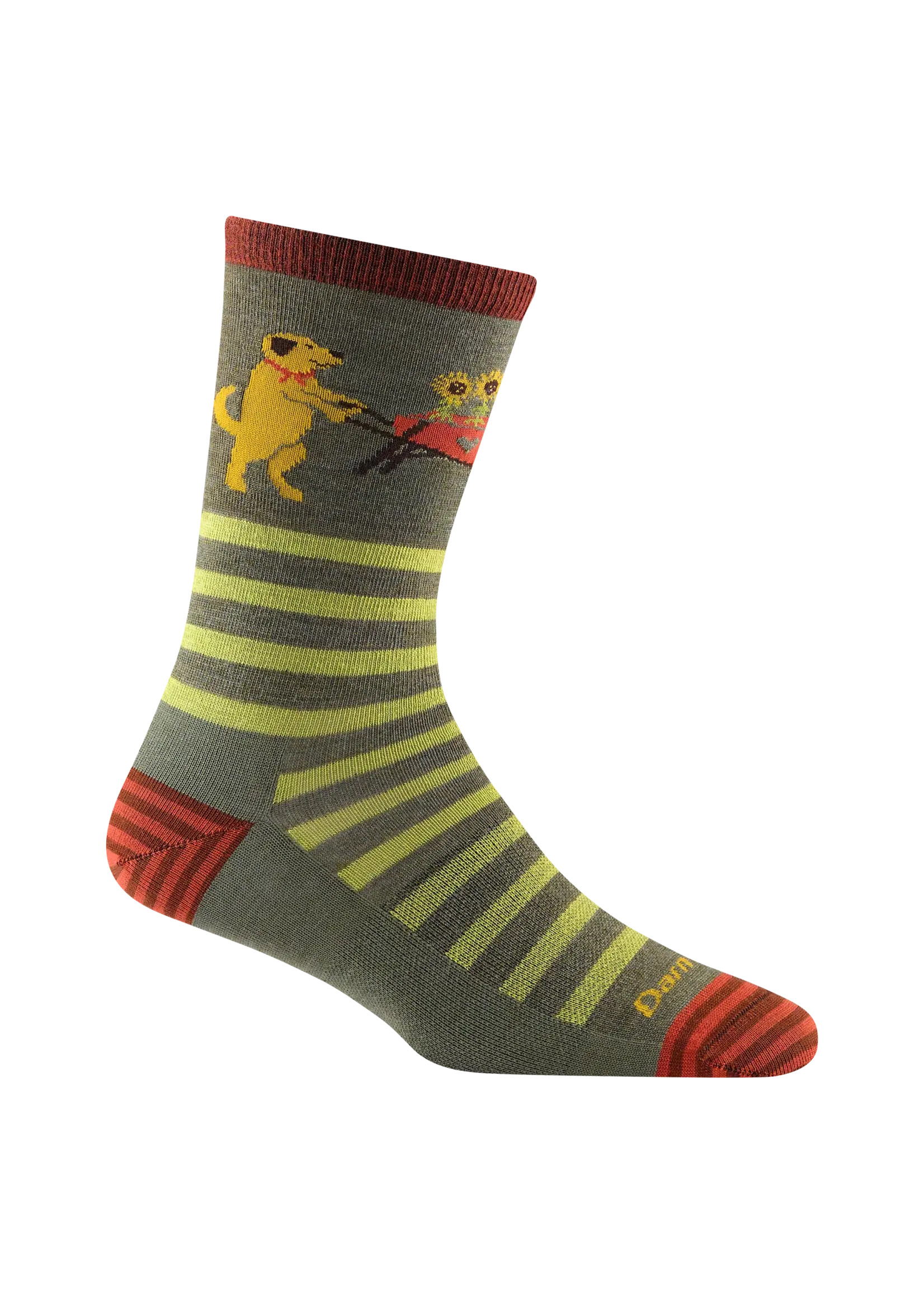 Darn Tough Vermont Darn Tough Women's Animal Haus Crew Lightweight Lifestyle Socks