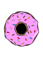 Noso Patch Donut Pink