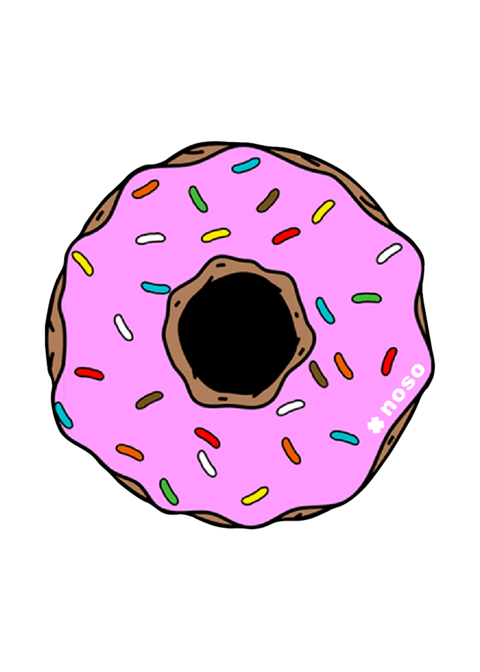 Noso Patch Donut Pink