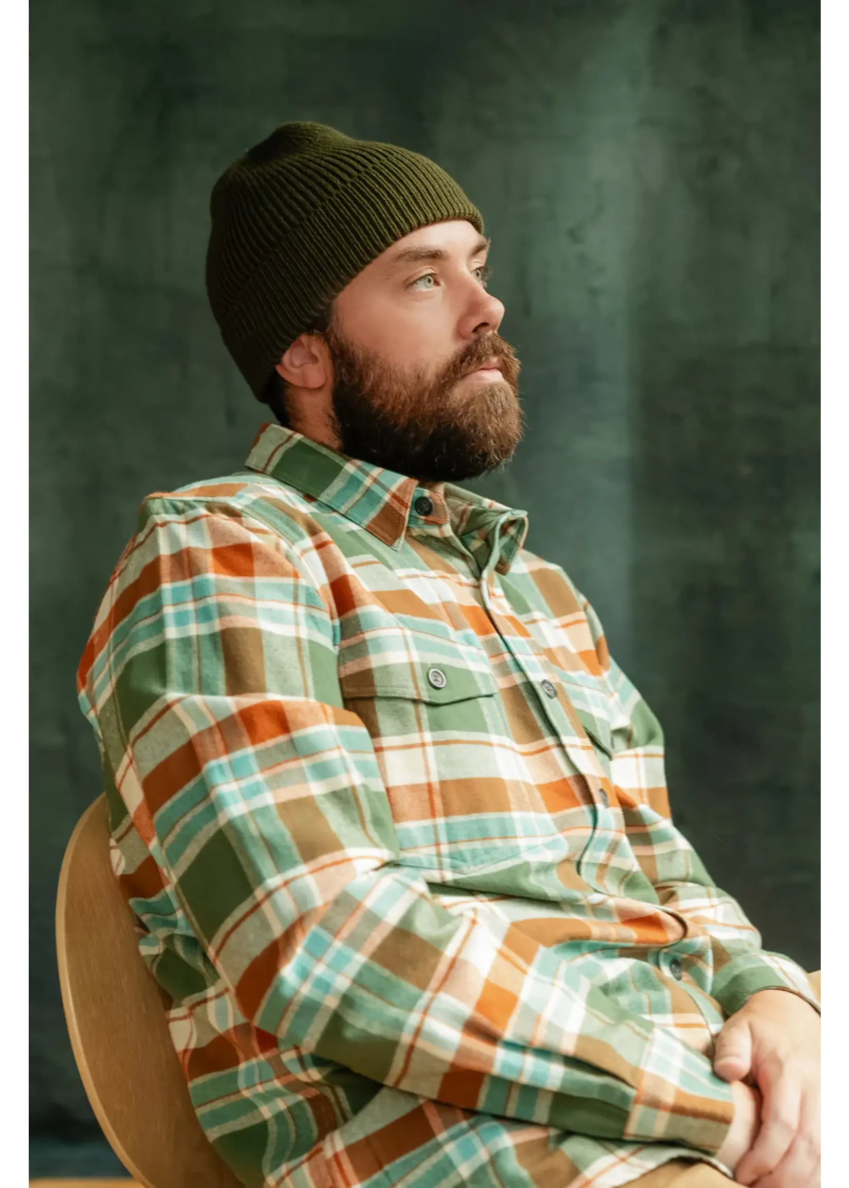 Woolly M's 7oz Flannel Shirt Modern Fit