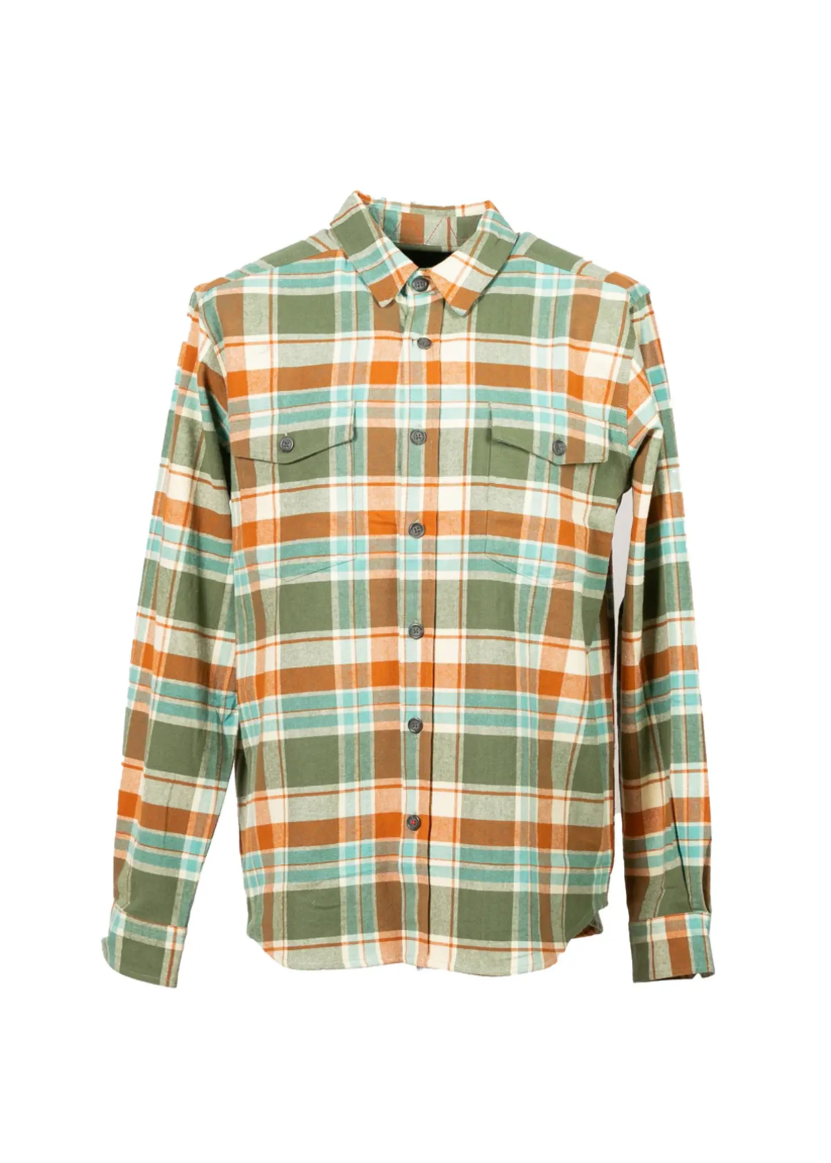 Woolly M's 7oz Flannel Shirt Modern Fit