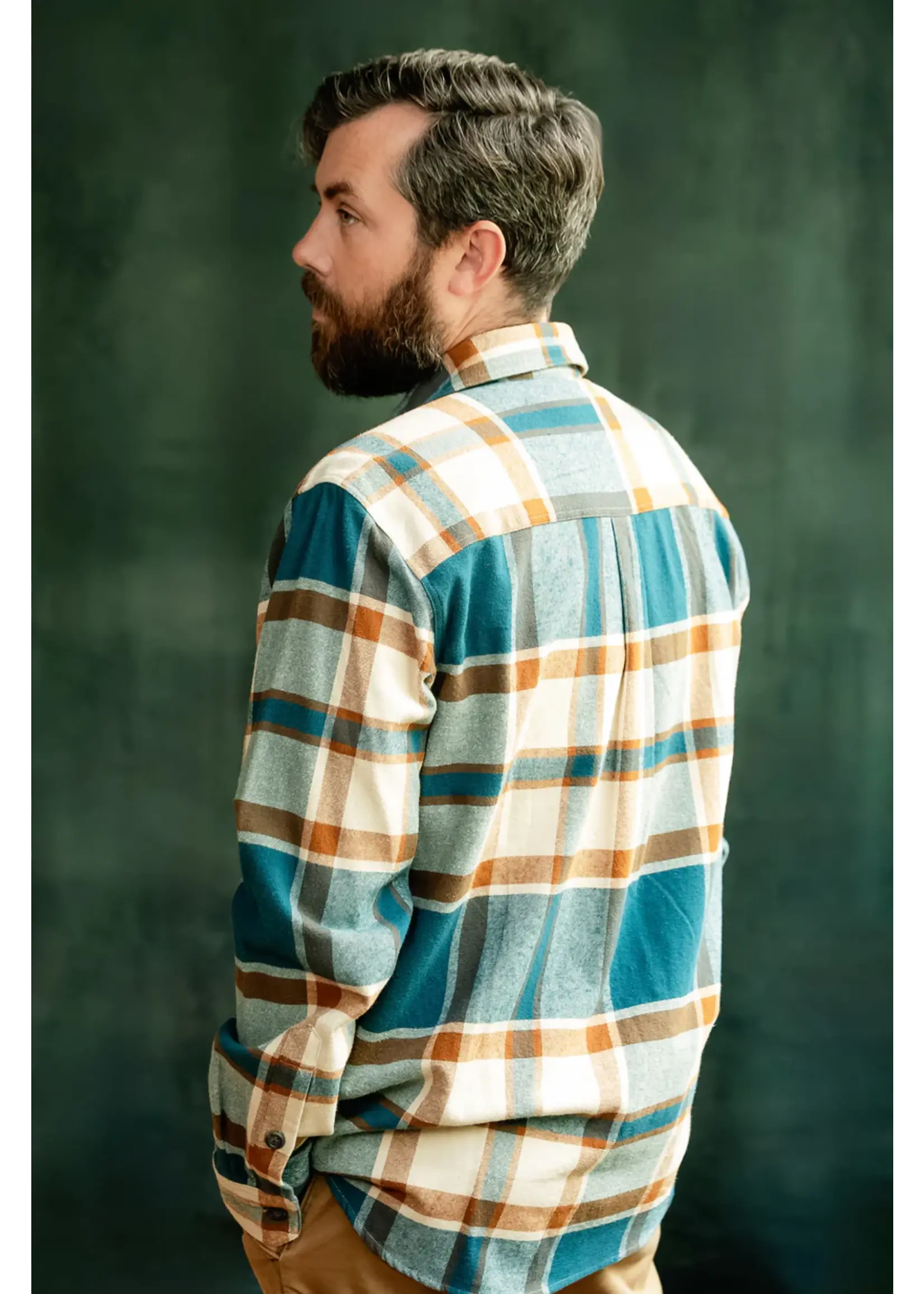 Woolly M's 7oz Flannel Shirt Modern Fit