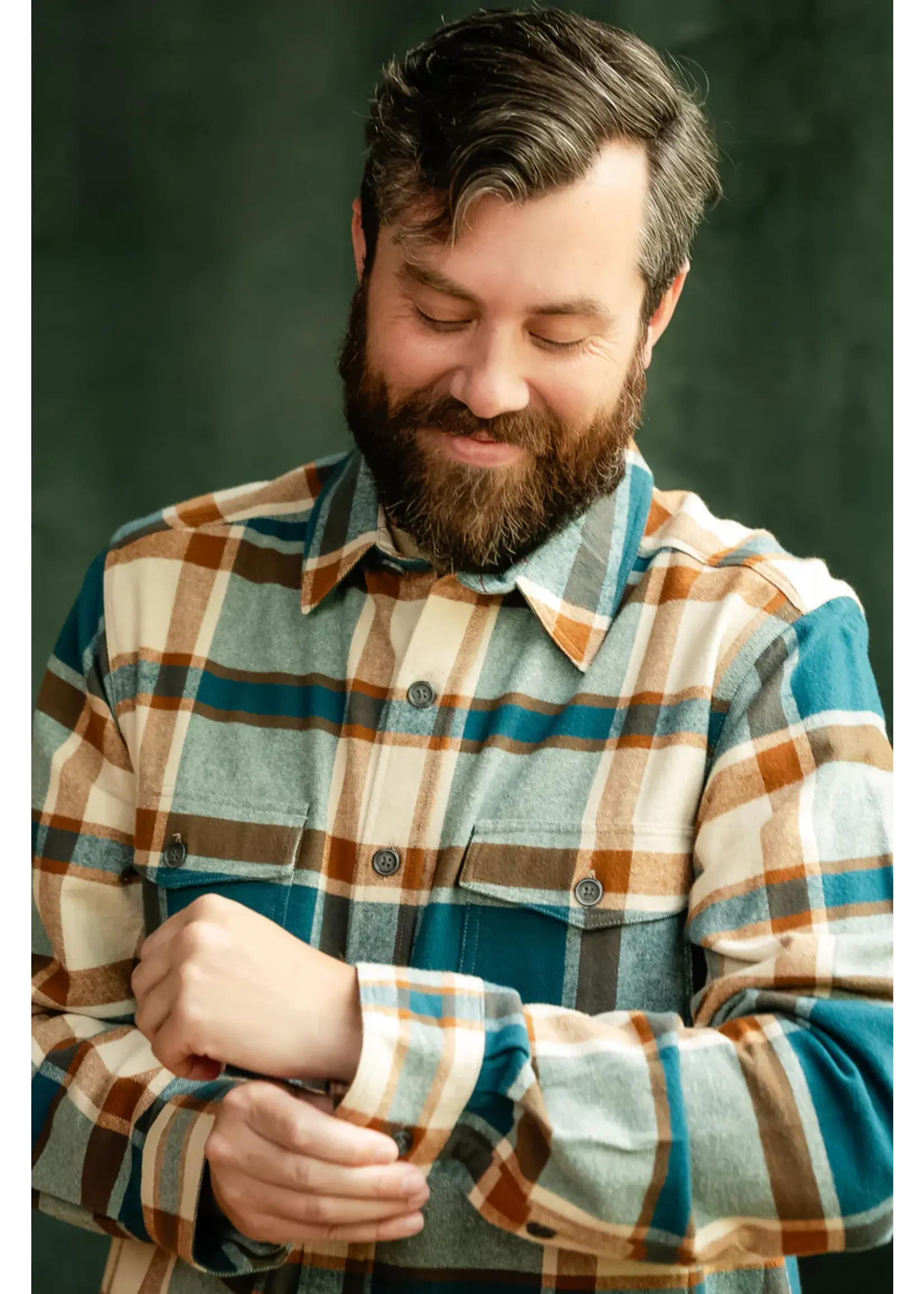 Woolly M's 7oz Flannel Shirt Modern Fit
