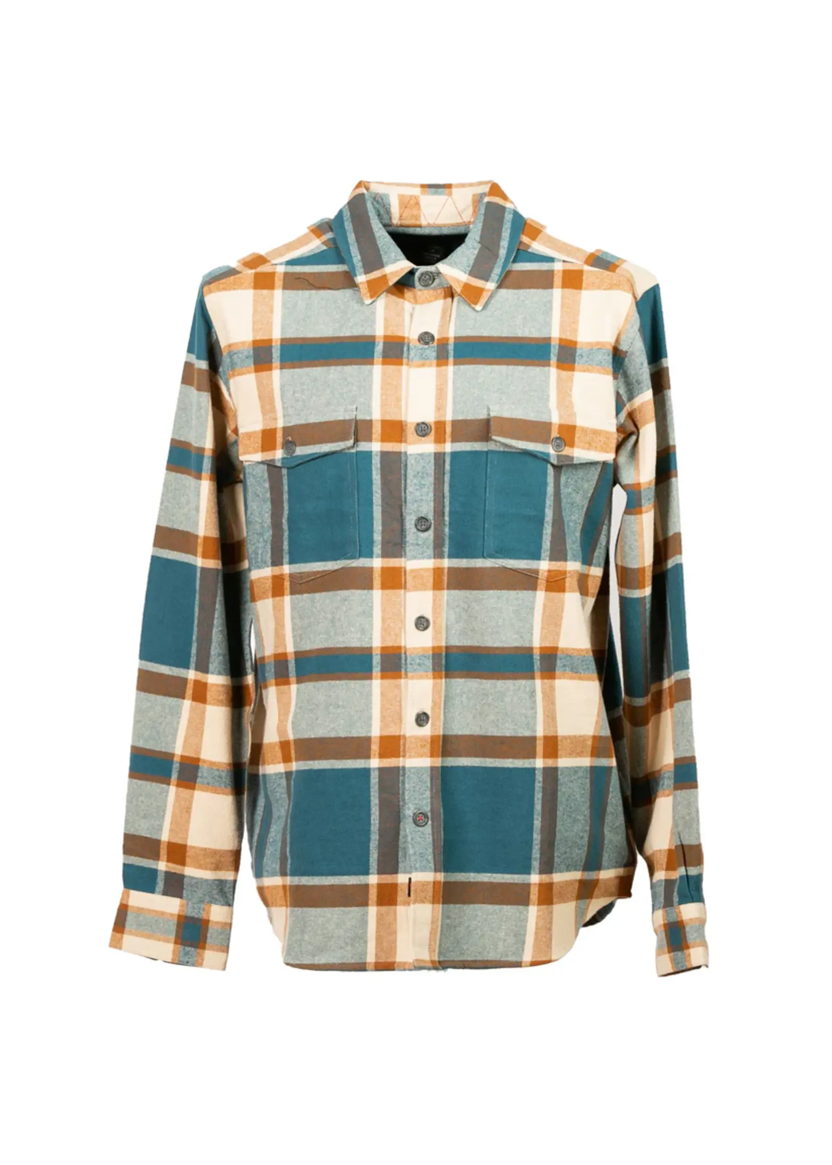 Woolly M's 7oz Flannel Shirt Modern Fit