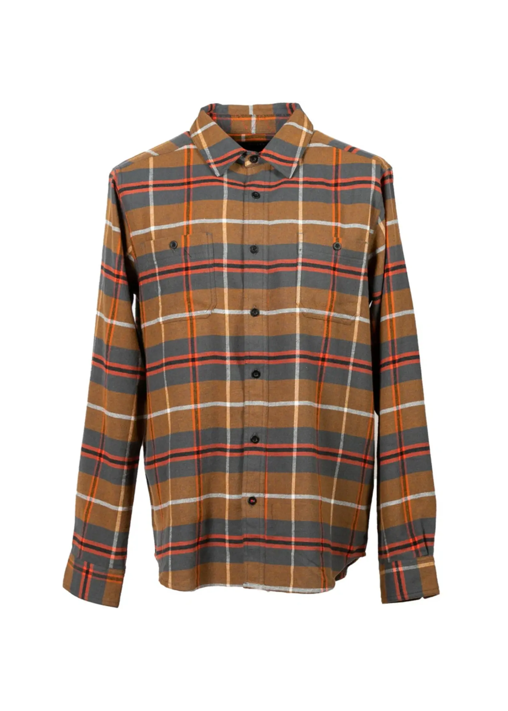Woolly M's 5oz Flannel Shirt Modern Fit