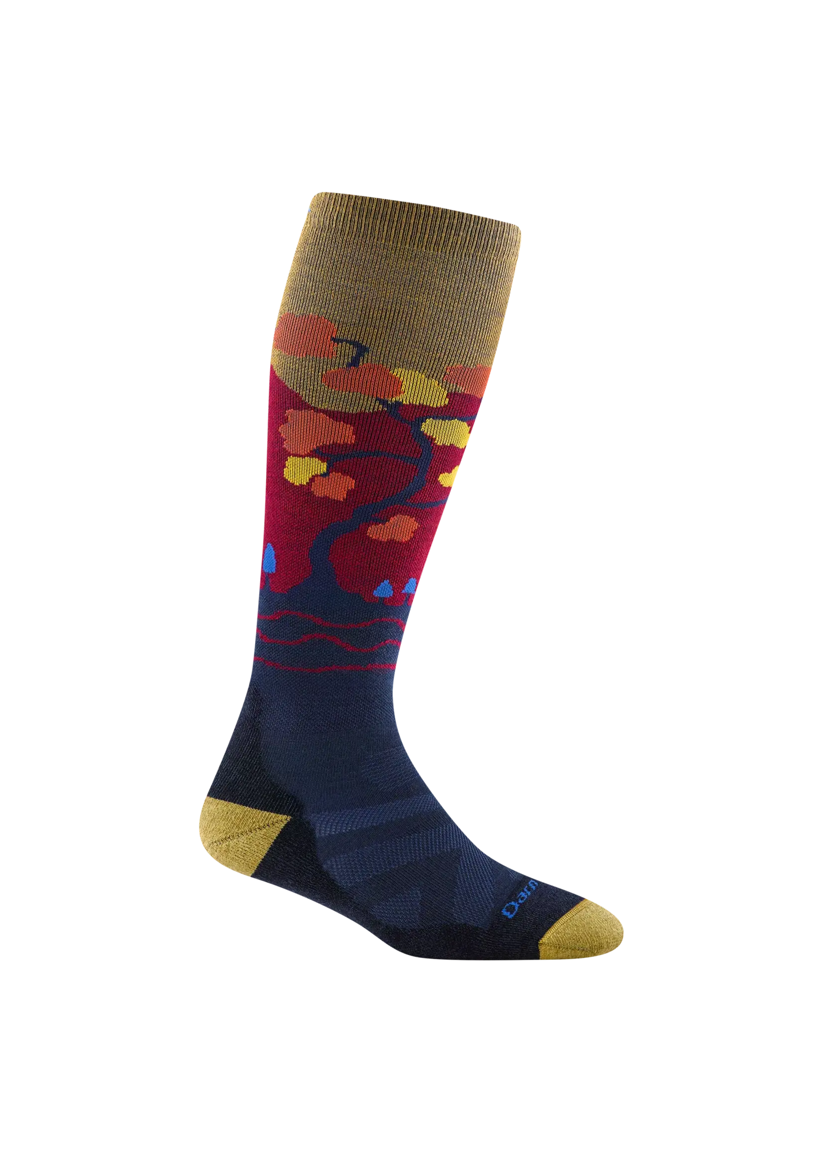 Darn Tough Vermont Darn Tough Women's Enchanted Over-the-Calf Midweight With Cusion
