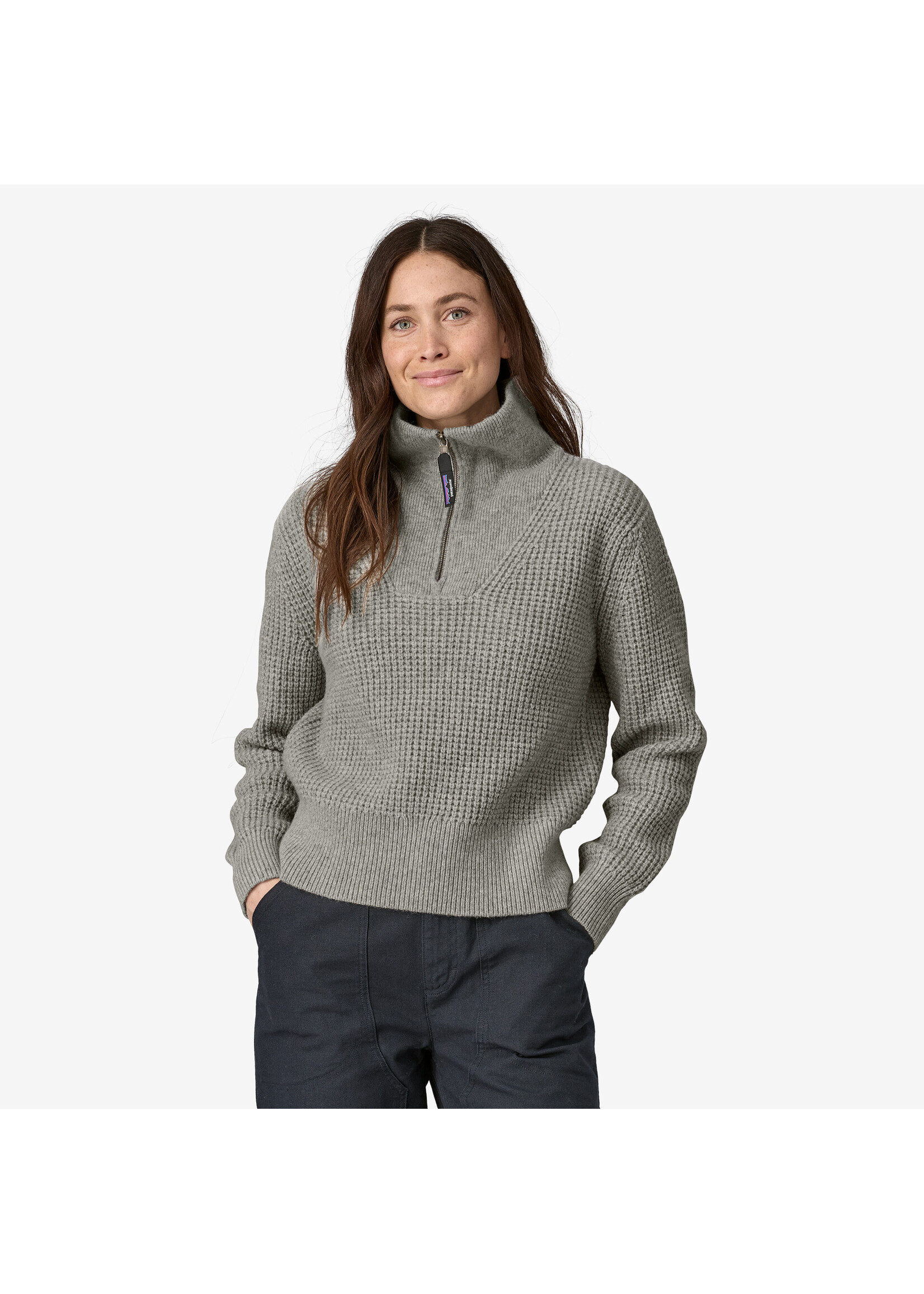 Patagonia Patagonia W's Recycled Wool-Blend 1/4 Zip Sweater