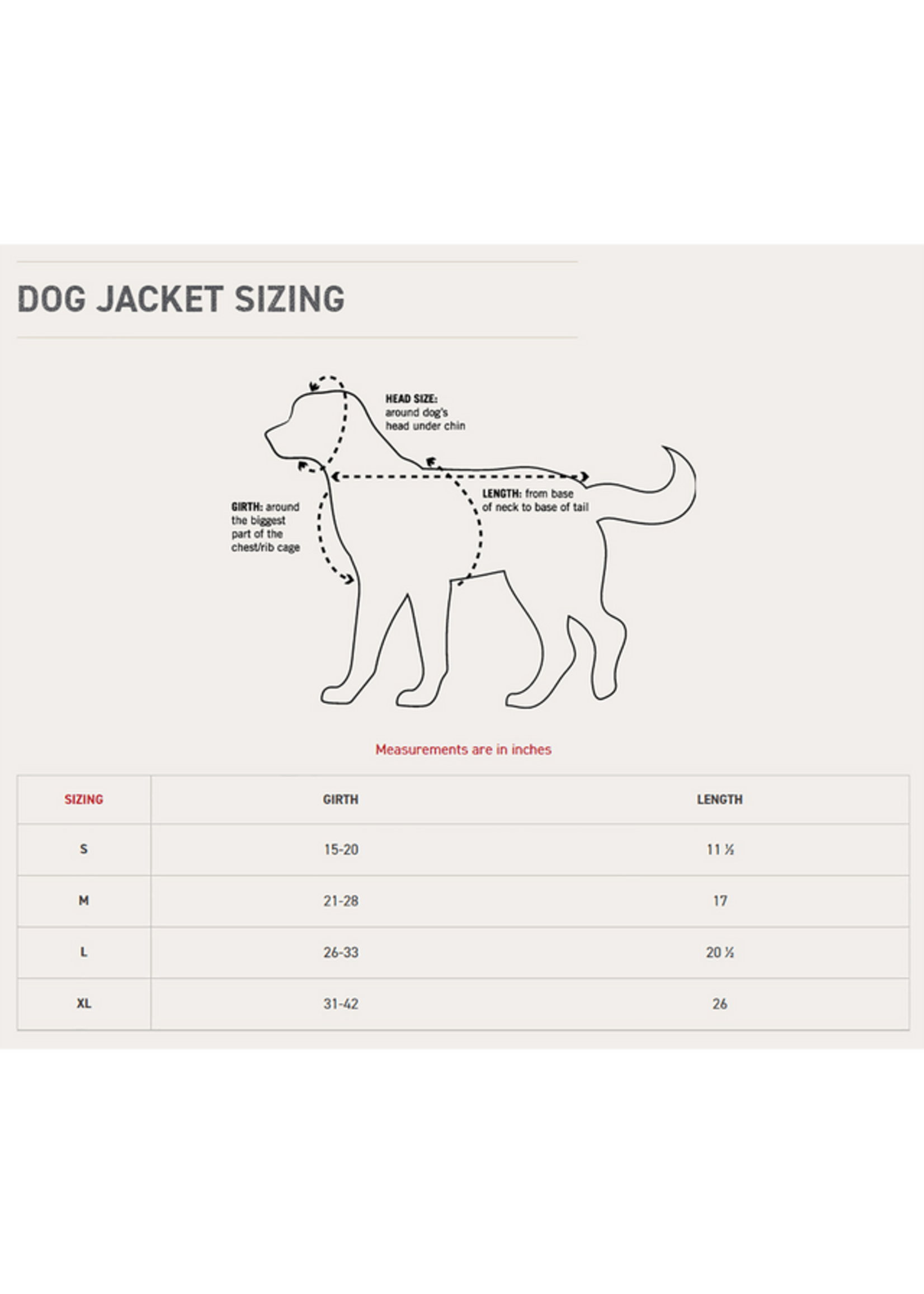 Stormy Kromer Stormy Kromer Dog Jacket
