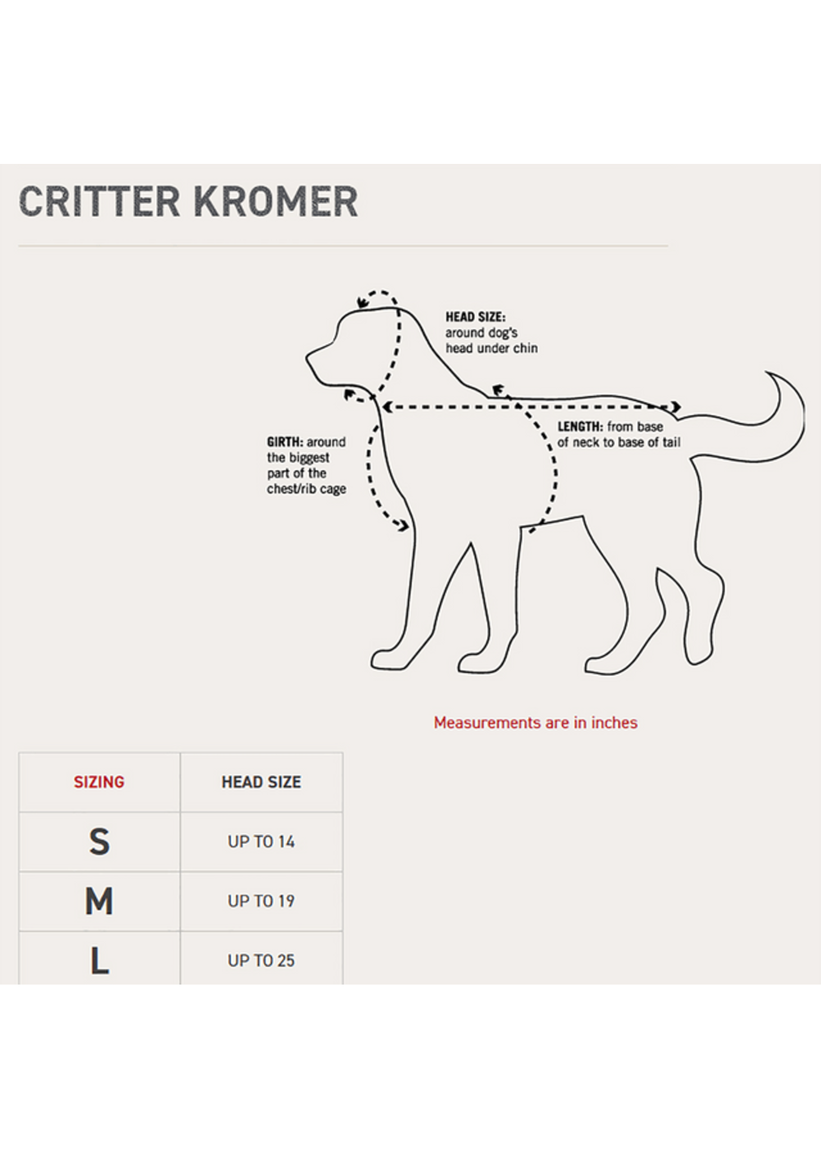 Stormy Kromer Stormy Kromer Critter Kromer