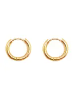 Bronwen Bronwen Handy Huggie Hoop Earrings - Medium