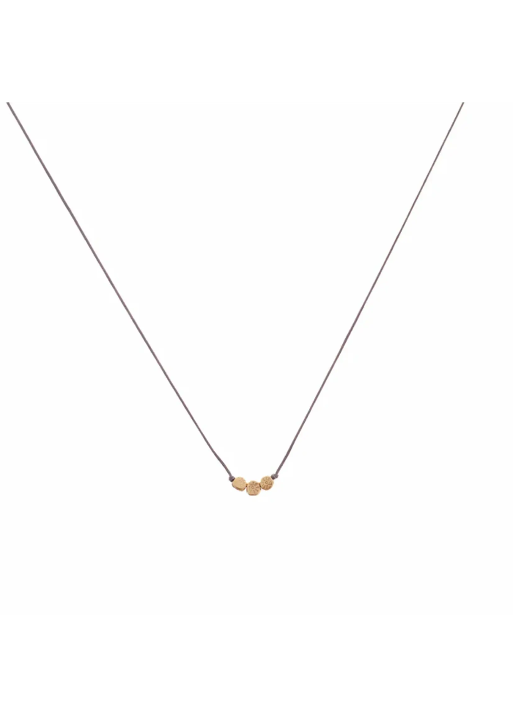 Bronwen Bronwen Tiny Charm Soleil Necklace Gold