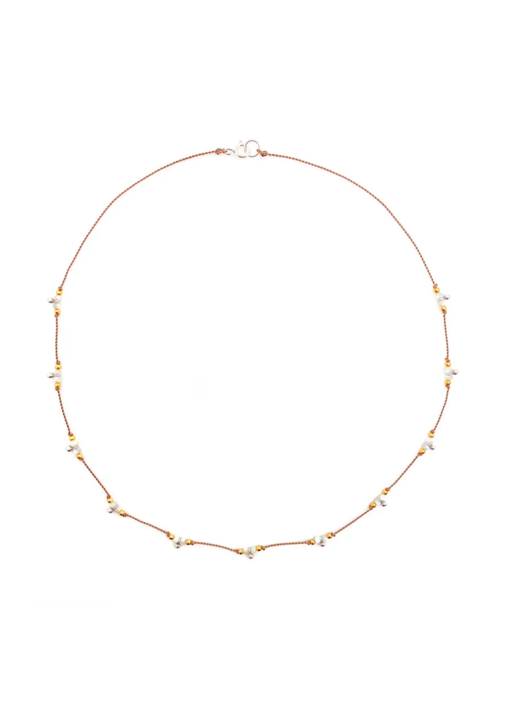 Bronwen Bronwen Trail Necklace Mother of Pearl