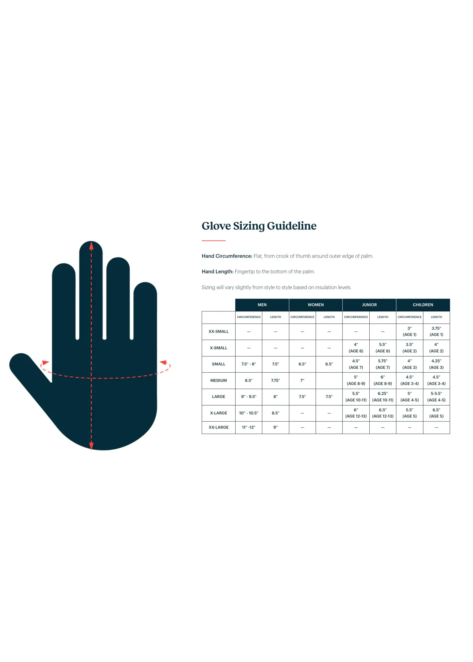 Gordini Gordini Women's Thindown Foundation Glove