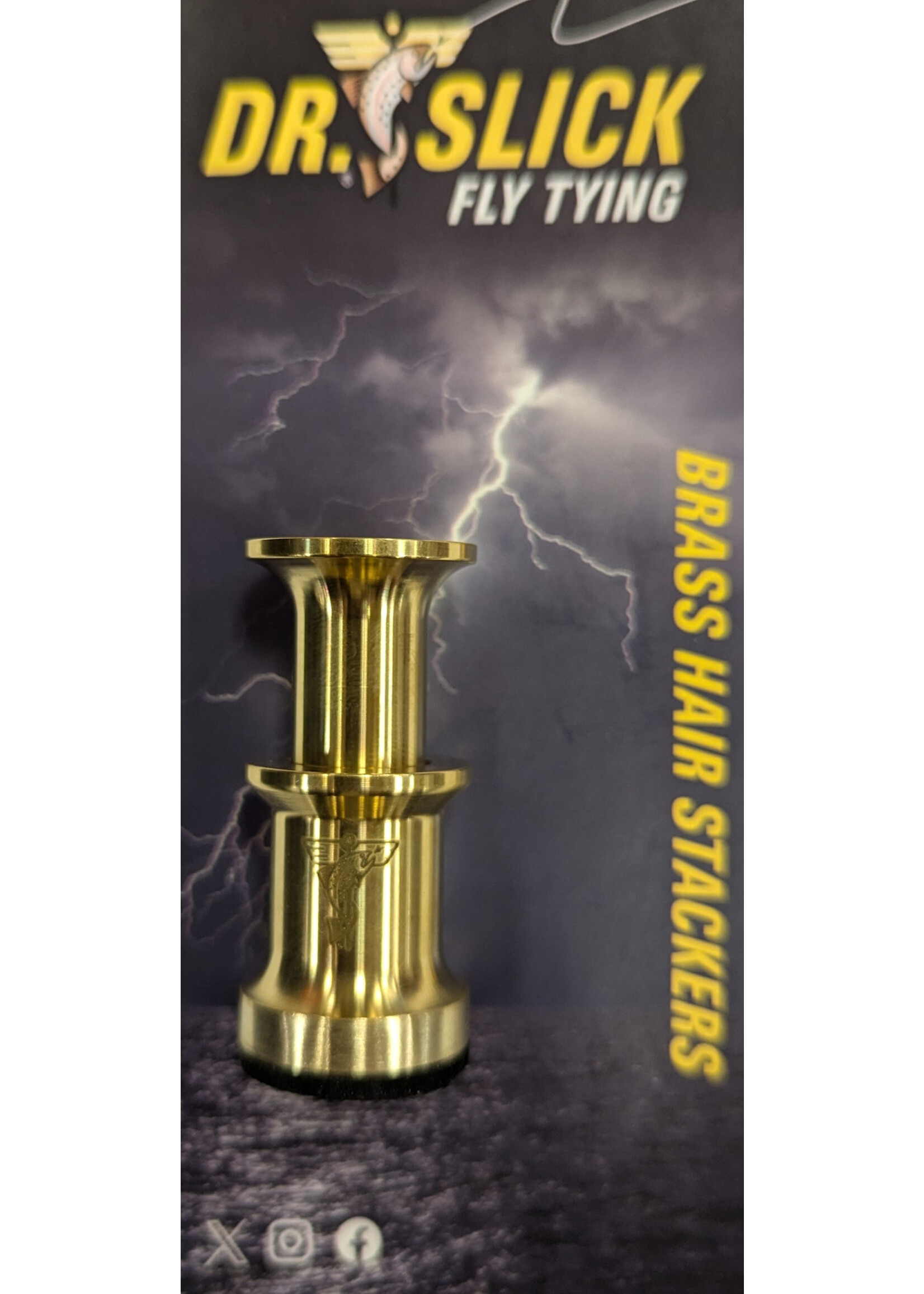 Dr. Slick Brass Hair Stacker Medium