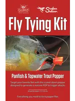 Flymen Fishing Co Flymen Fishing Co. Panfish and Topwater Trout Popper Kit